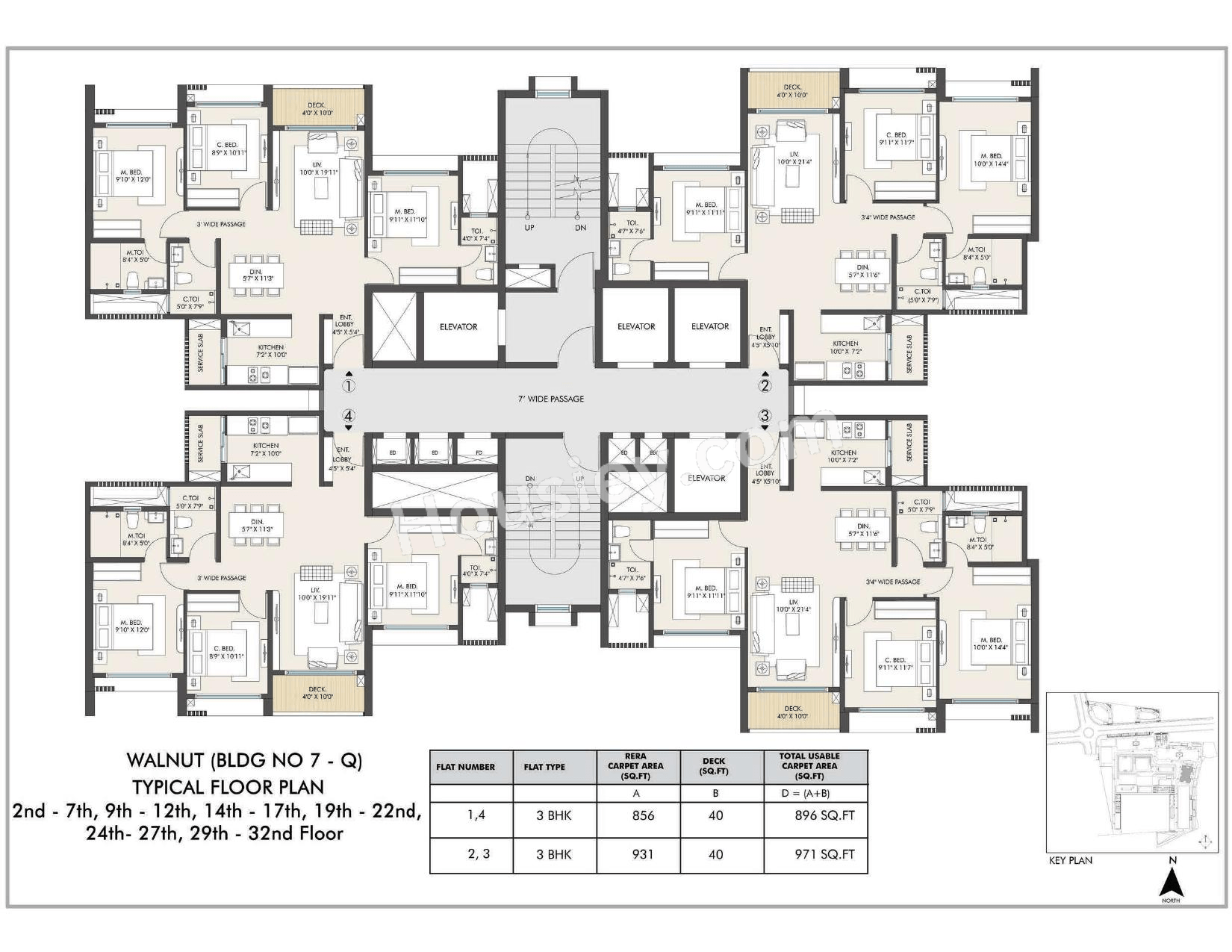 Rustomjee Urban Woods Floor plan 12