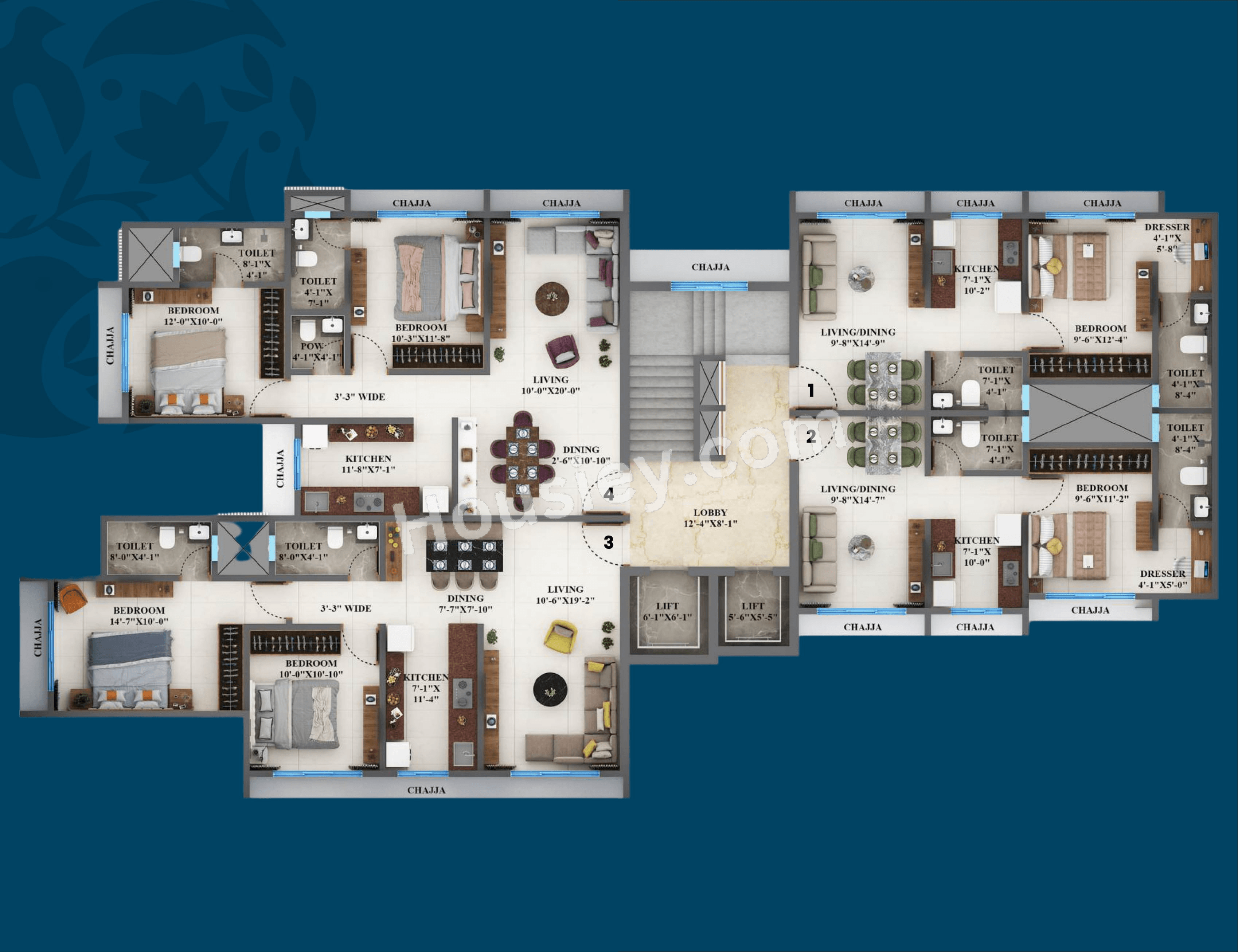 Sadguru Avighna Floor Plan