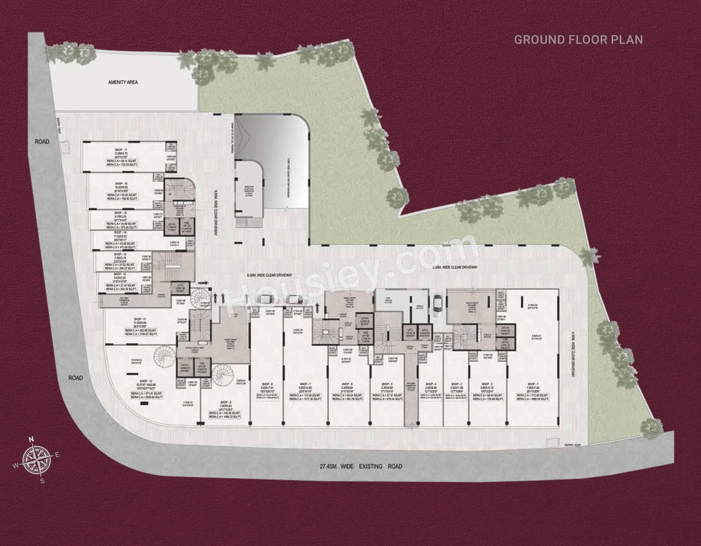 Sahakar The Vibe Floor plan 1