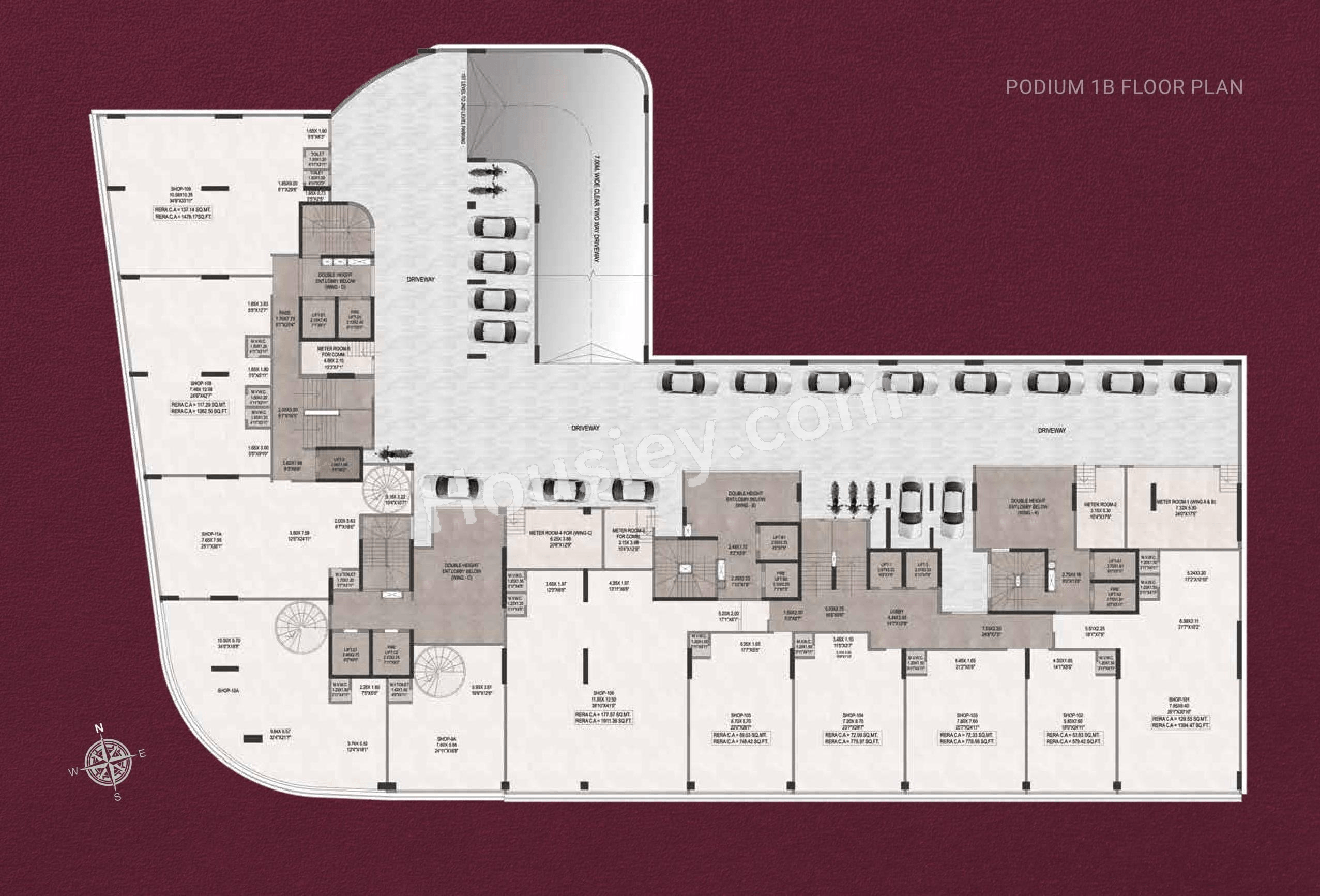 Sahakar The Vibe Floor plan 2