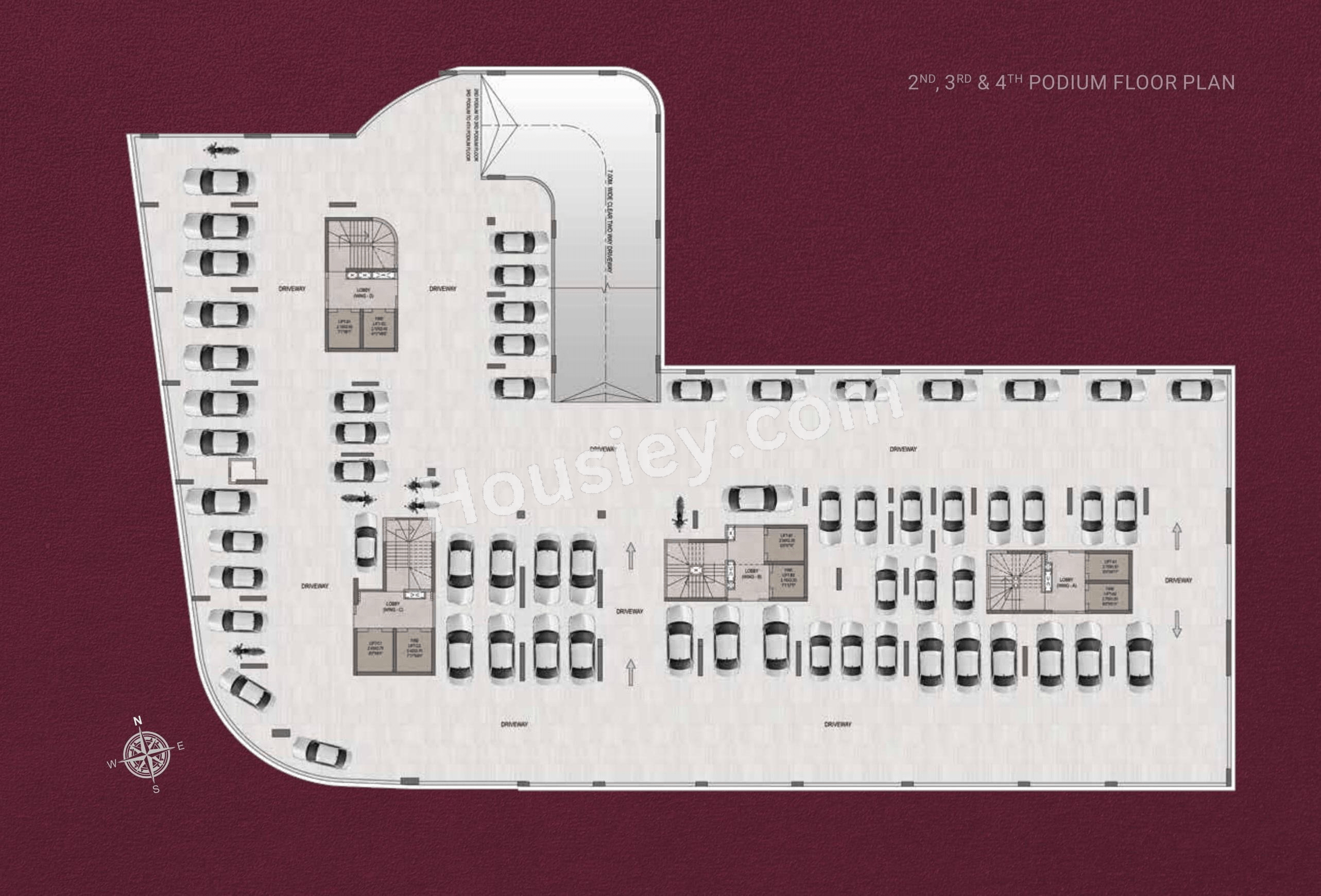 Sahakar The Vibe Floor plan 1