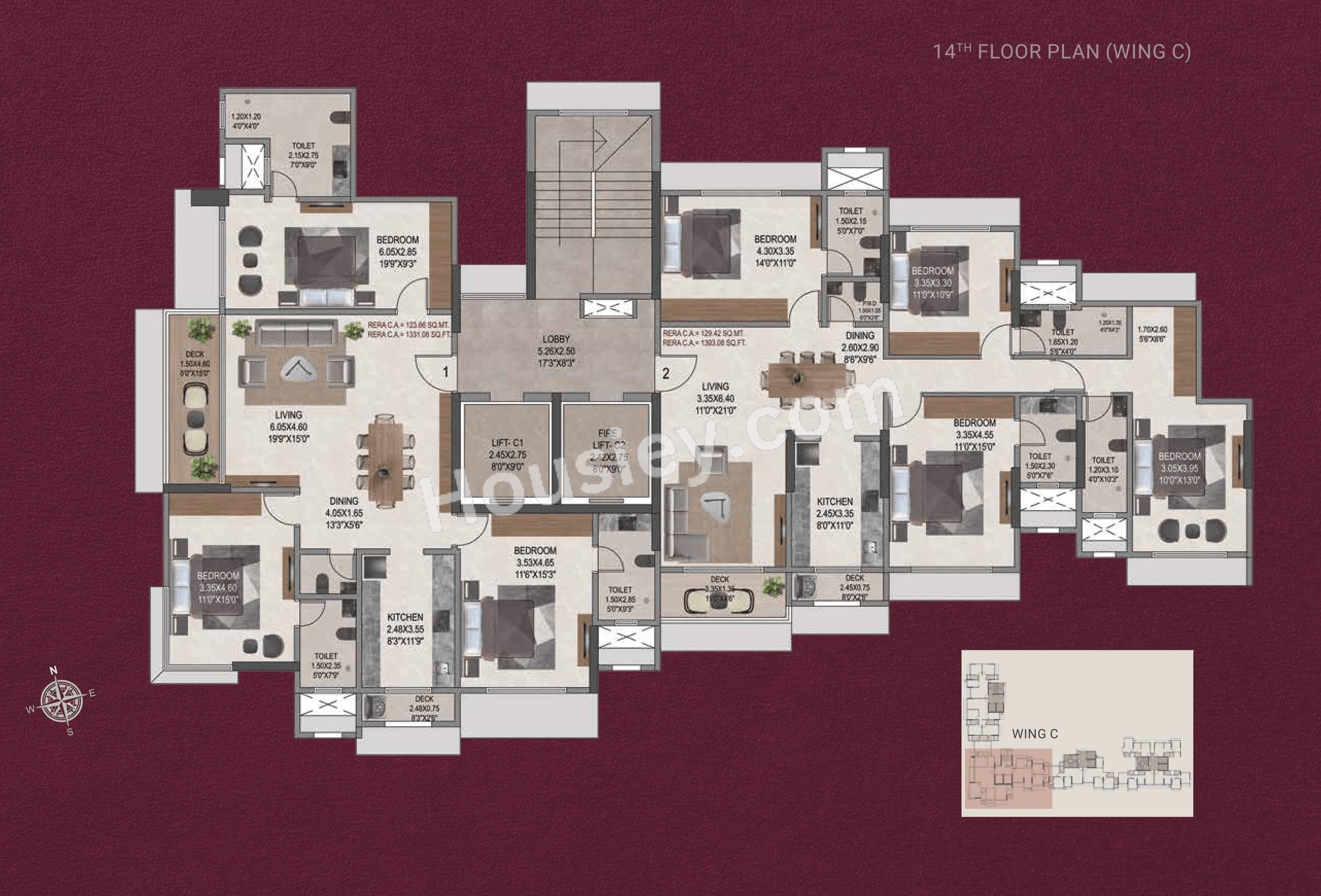 Sahakar The Vibe Floor plan 3