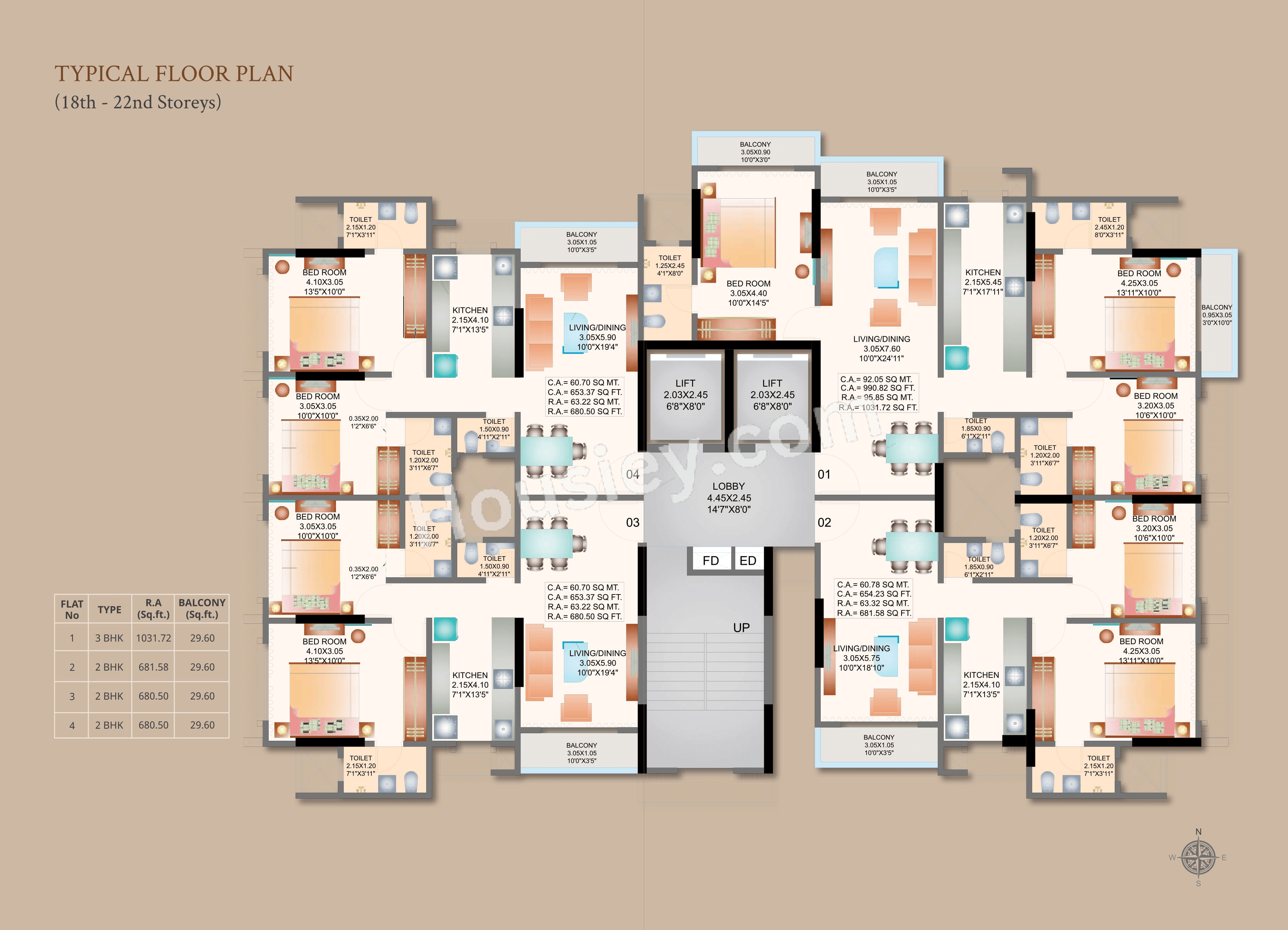 Sahakar Vatika Floor Plan