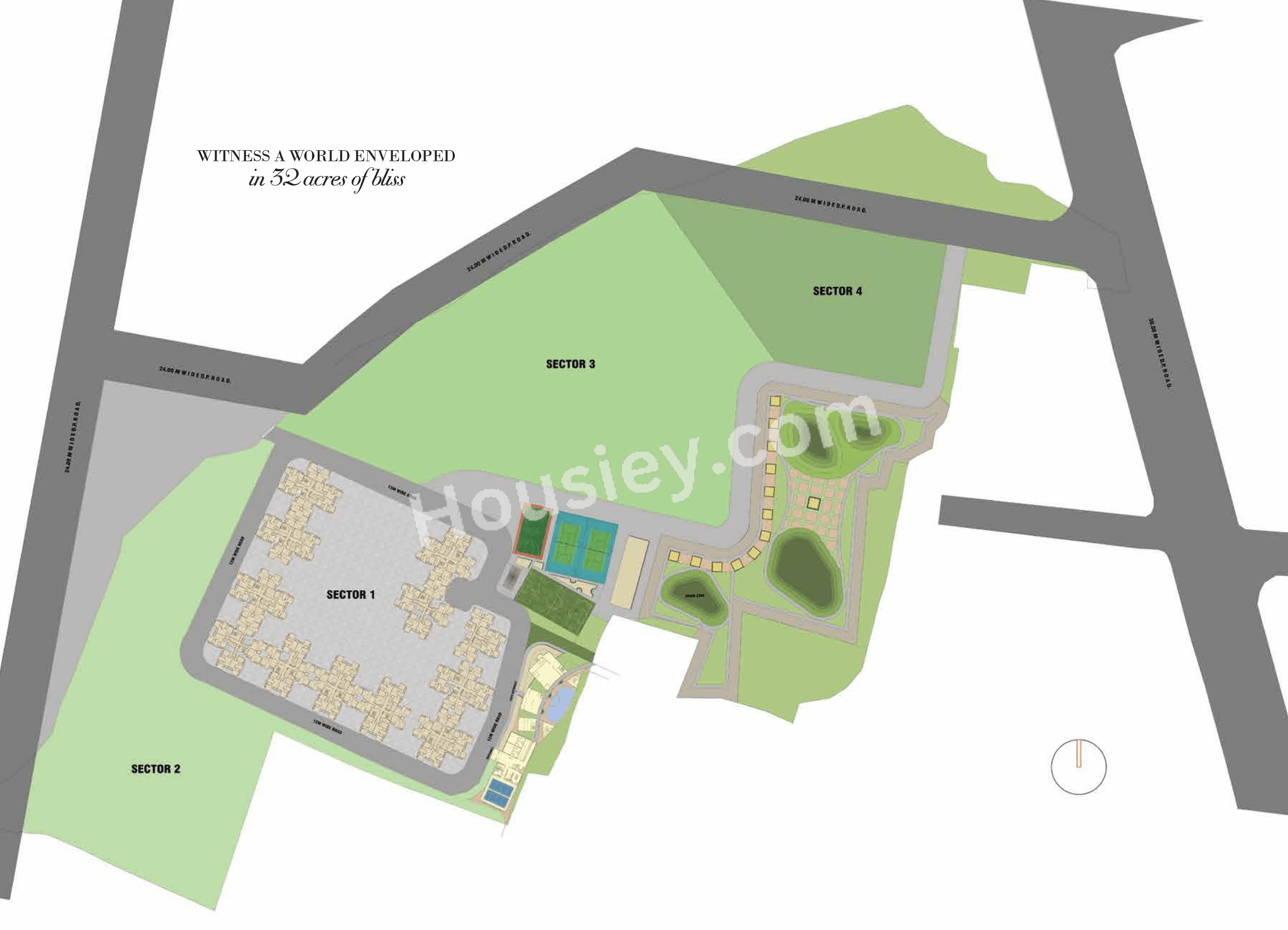 Saket Nature Vista Floor plan 2