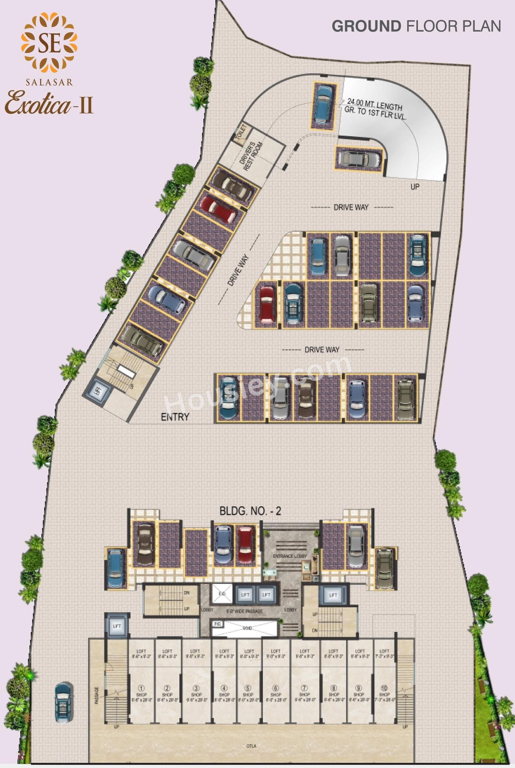 Salasar Exotica Floor plan 1