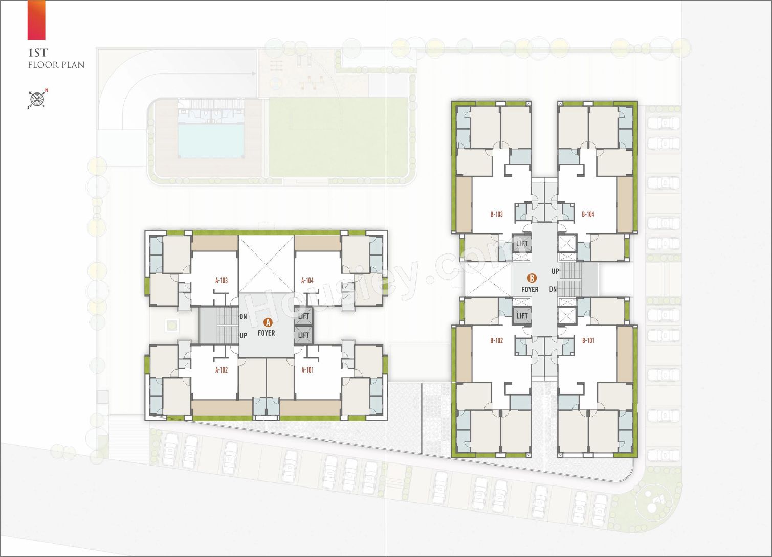 Samved Amara Floor plan 1
