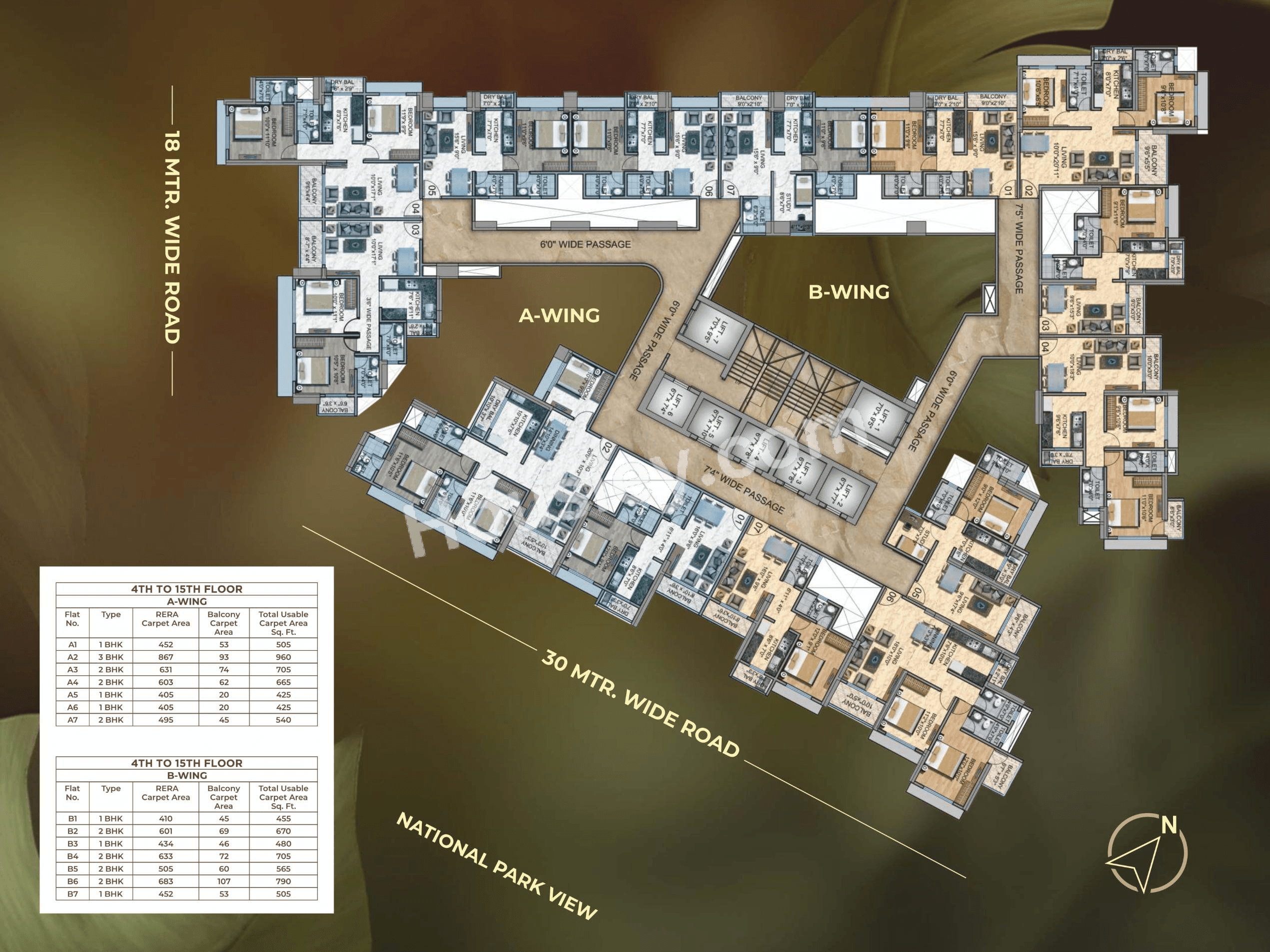 Sanghvi S3 EcoCity Sky Green Floor plan 4