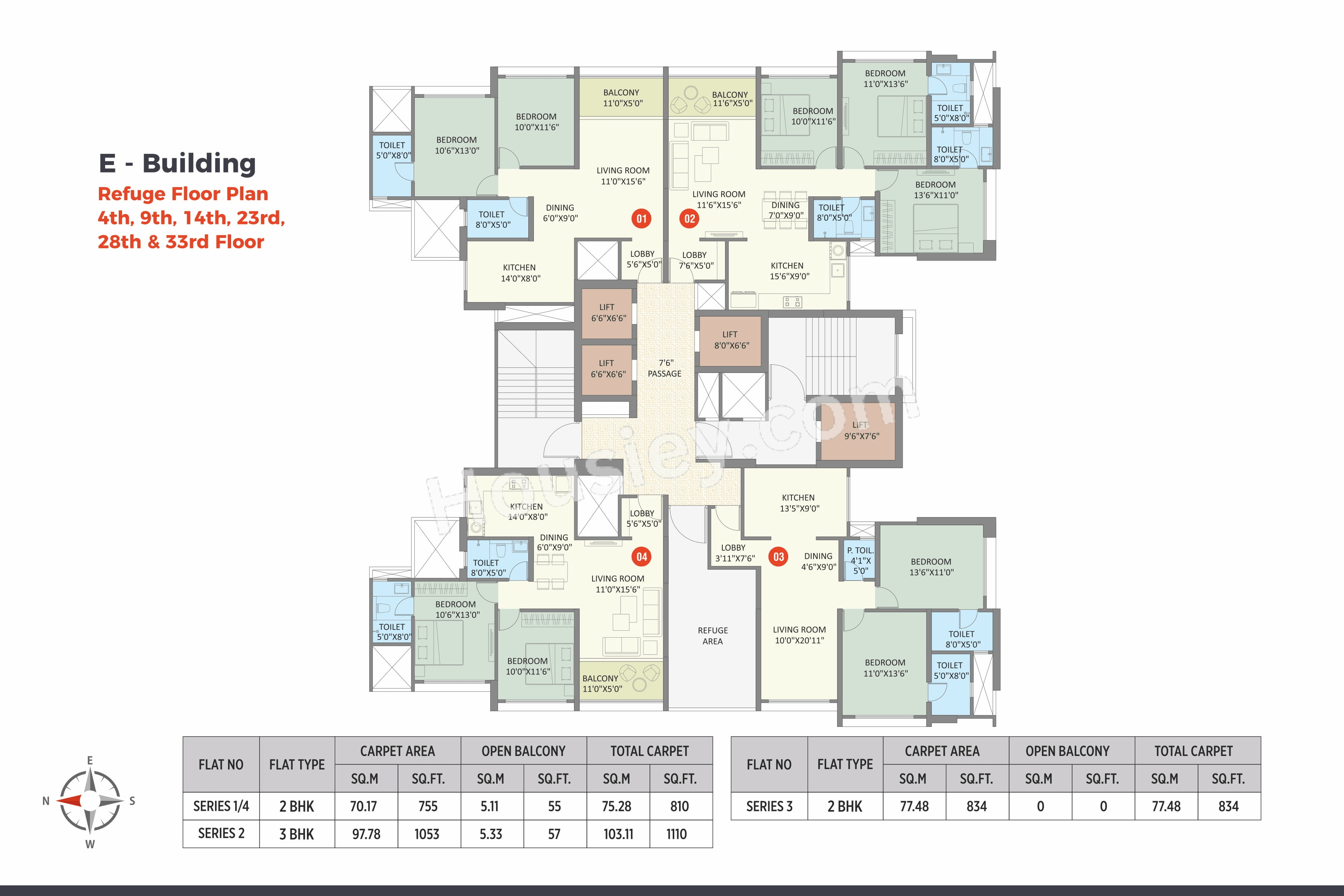 Saniket WYCE Exclucity Floor plan 4