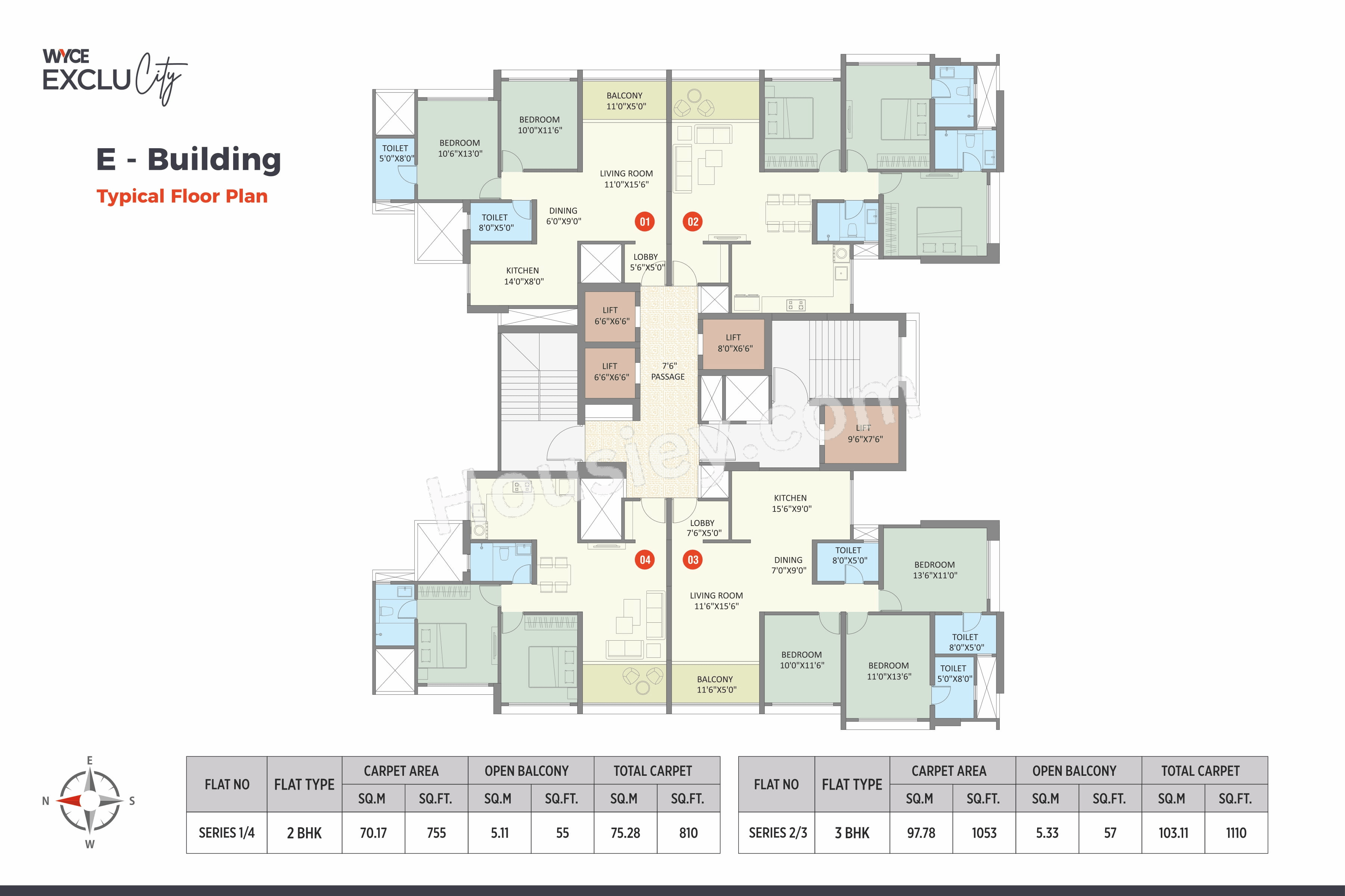 Saniket WYCE Exclucity Floor plan 5