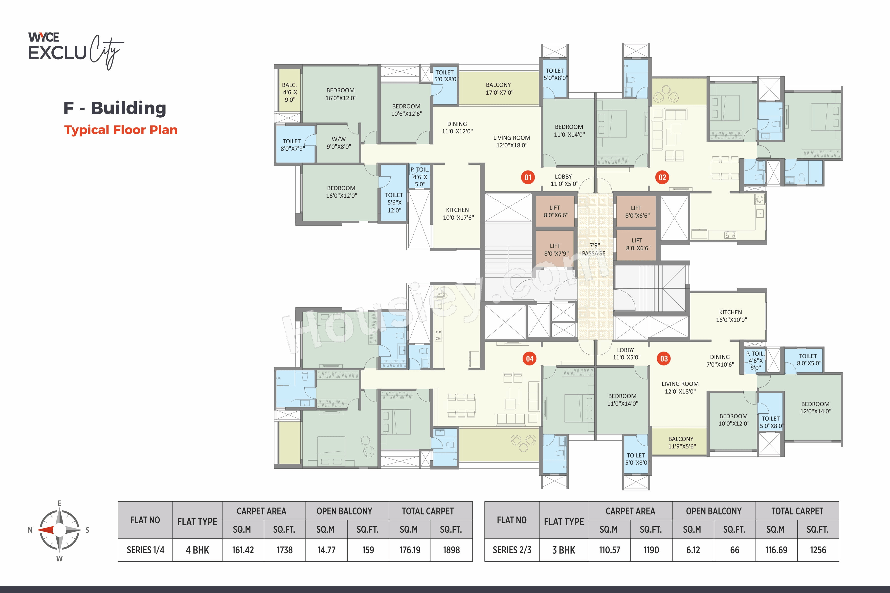 Saniket WYCE Exclucity Floor plan 7