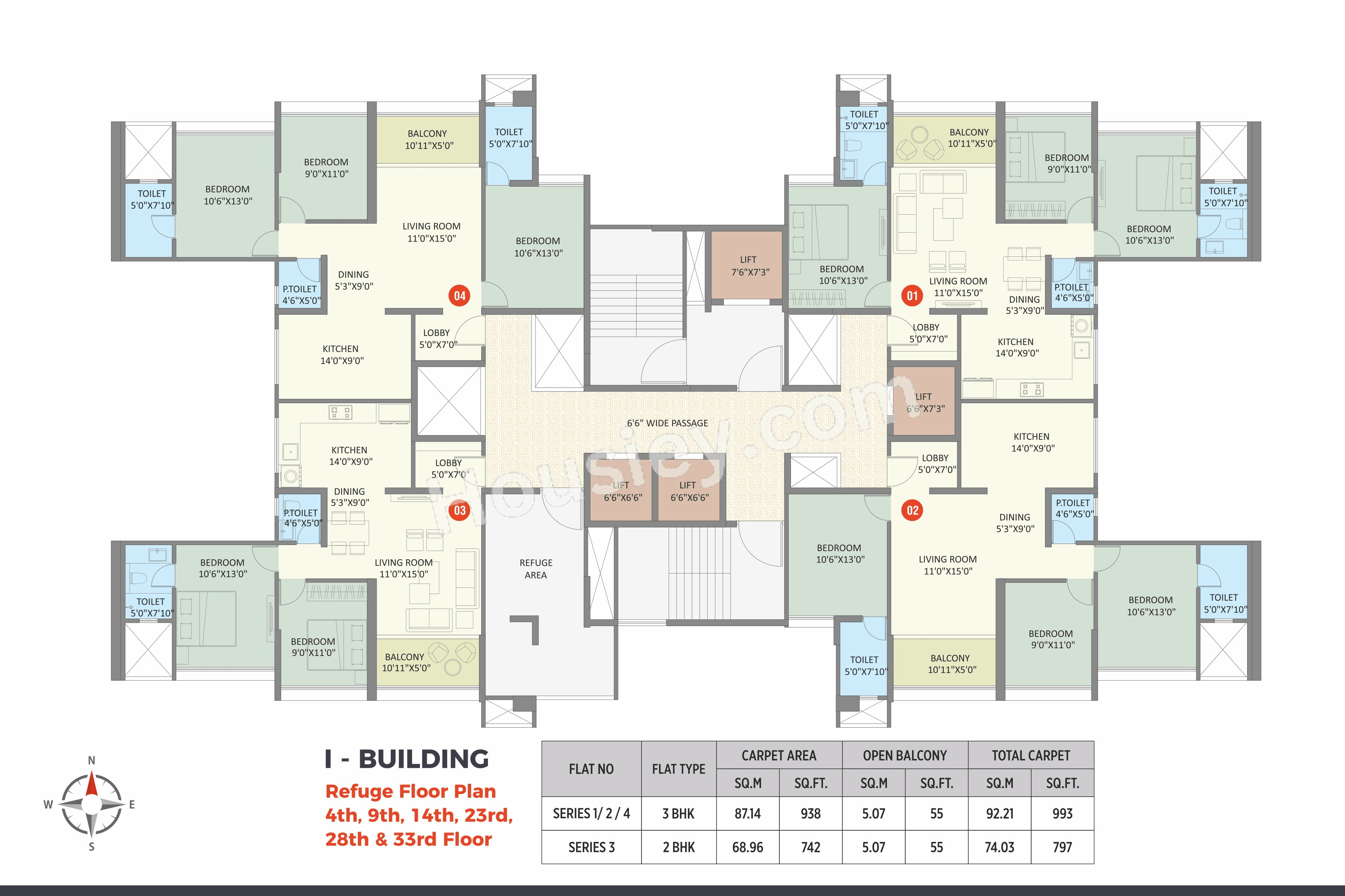Saniket WYCE Exclucity Floor plan 8