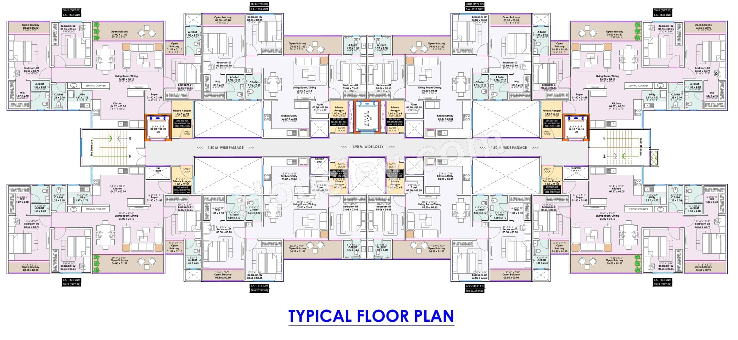 Santiago Skyworld Floor plan 2