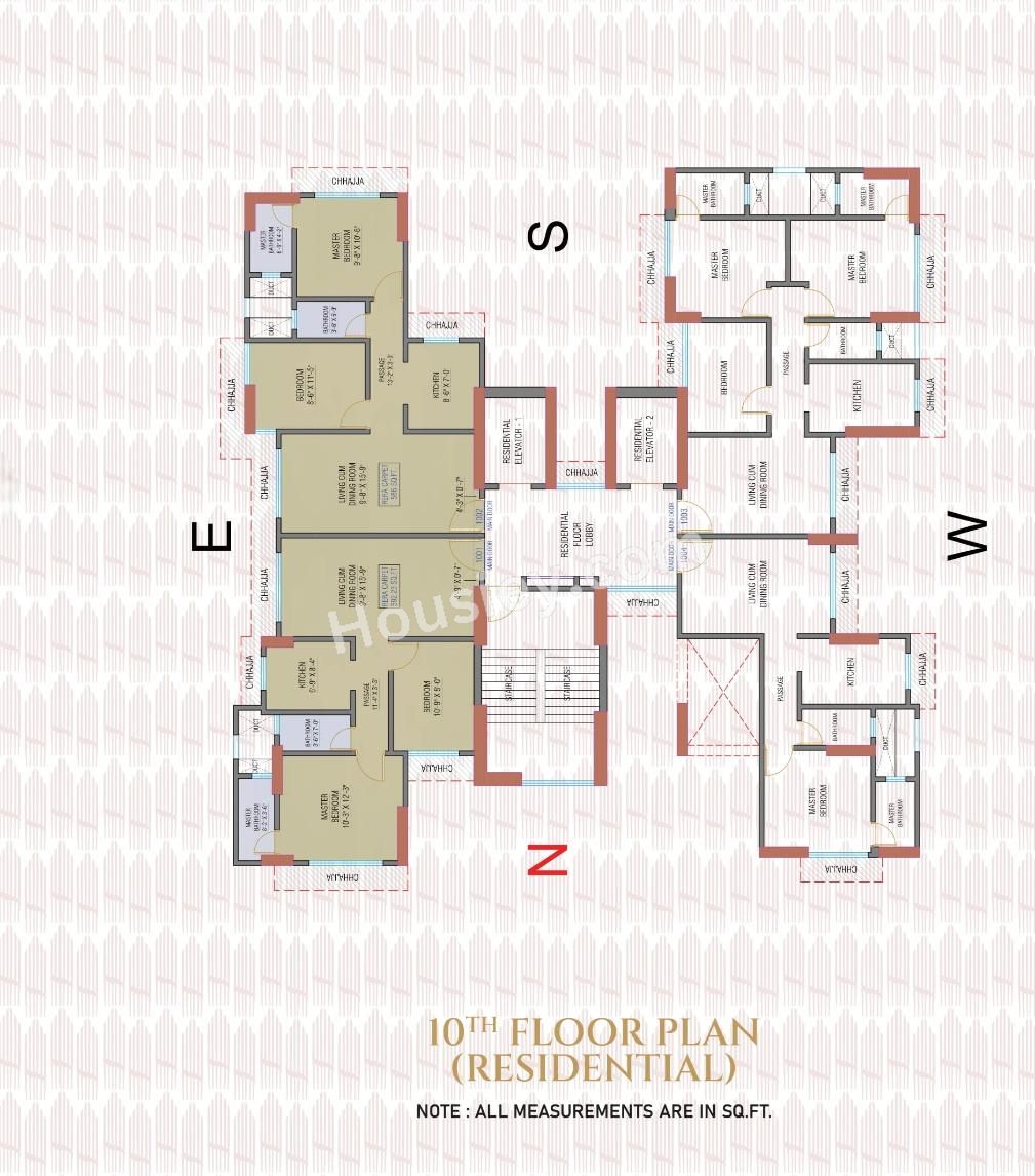 Sapphire Sai Smruti Floor plan 1