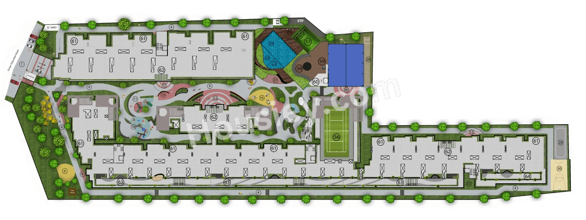 Saritha Serene Floor plan 2