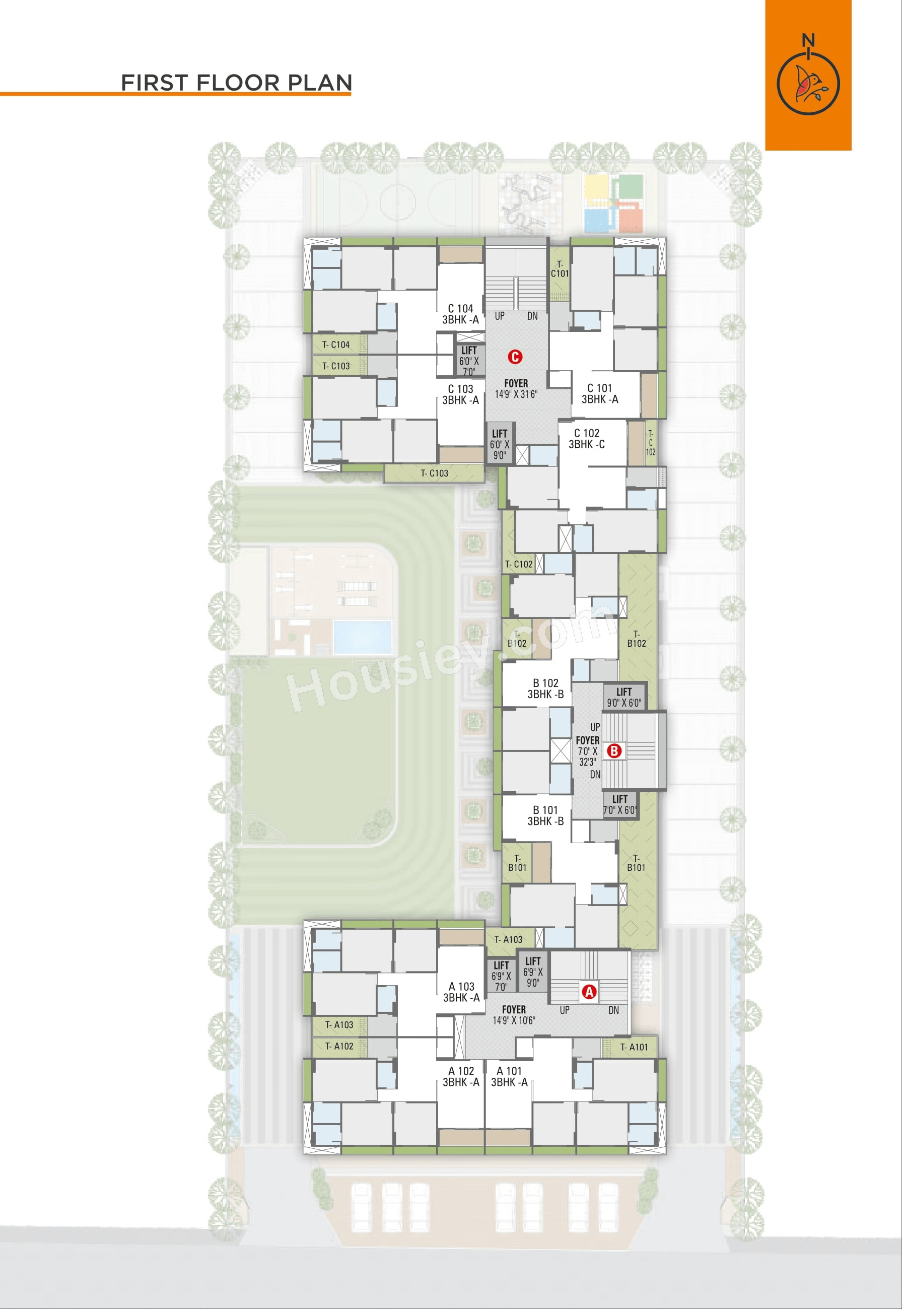 Sarva One26 Floor plan 1