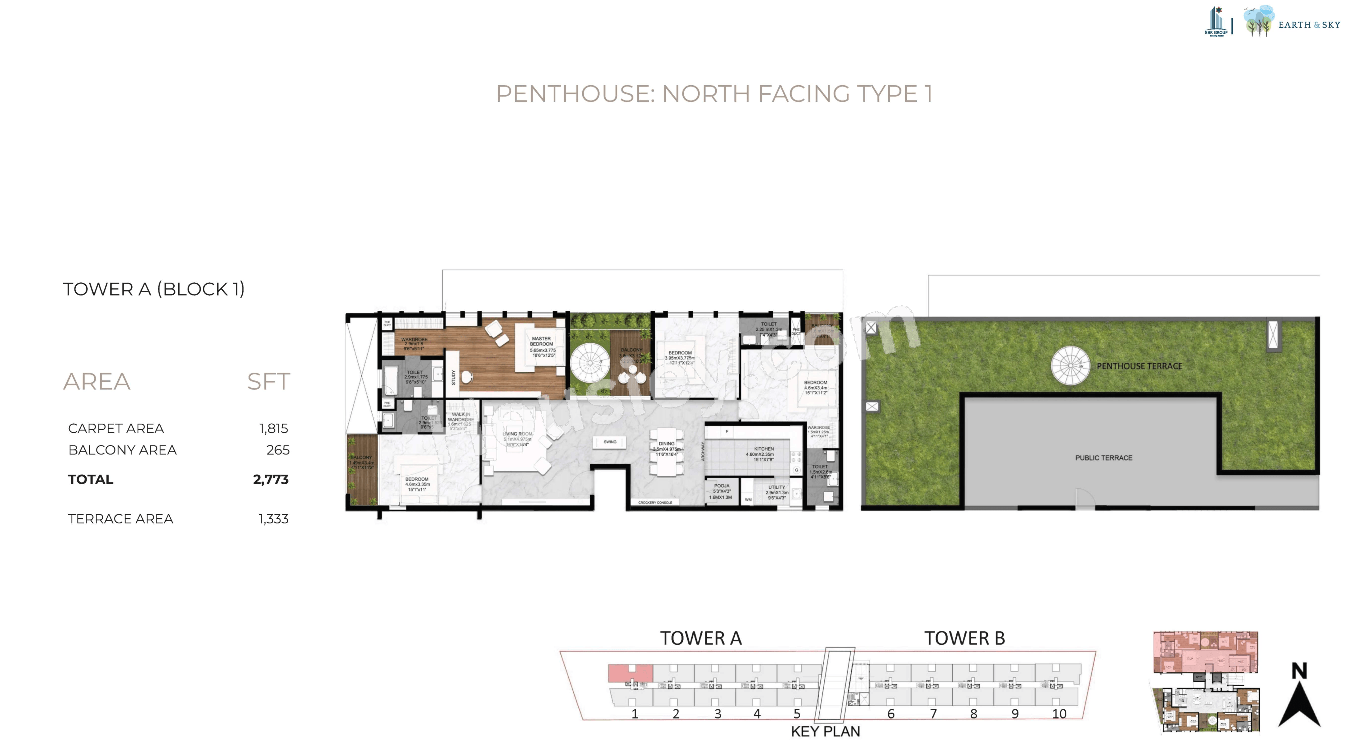 SBR Earth & Sky Floor Plan