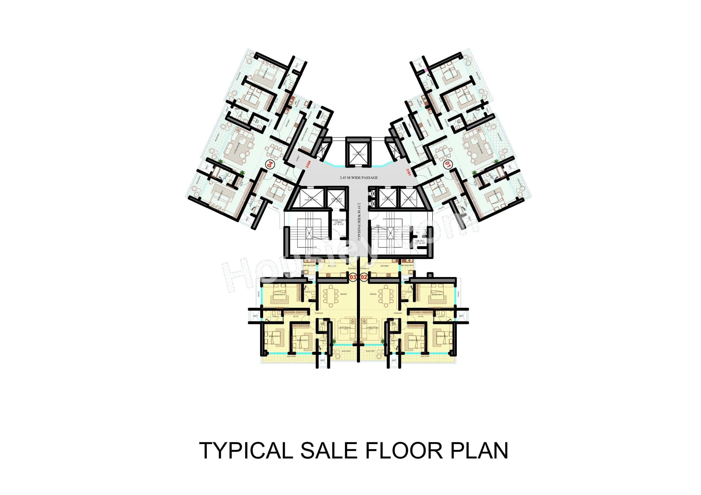 Sejal Starom Ekya Floor plan 2