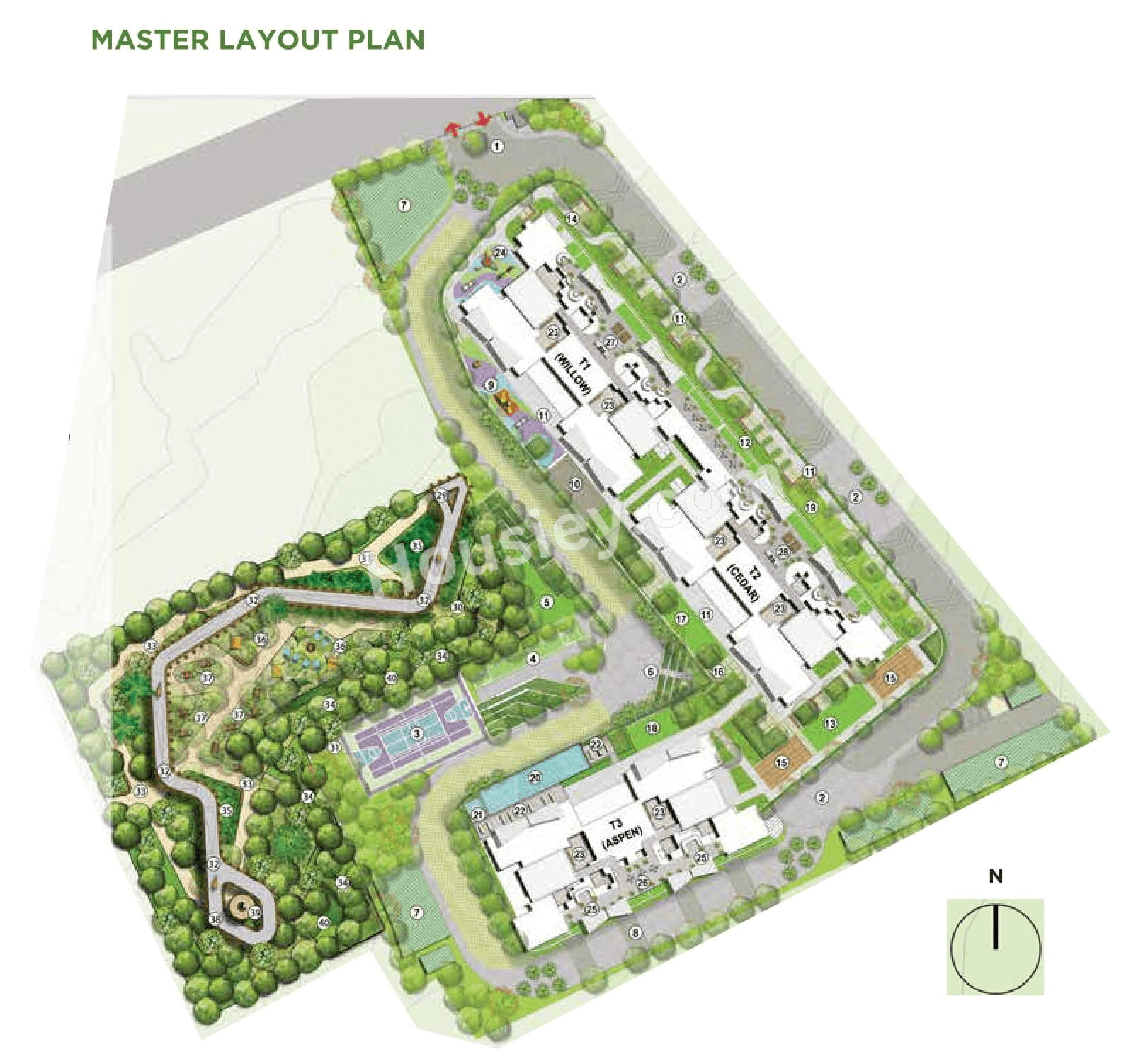 Shapoorji Pallonji Vanaha Verdant Master Plan
