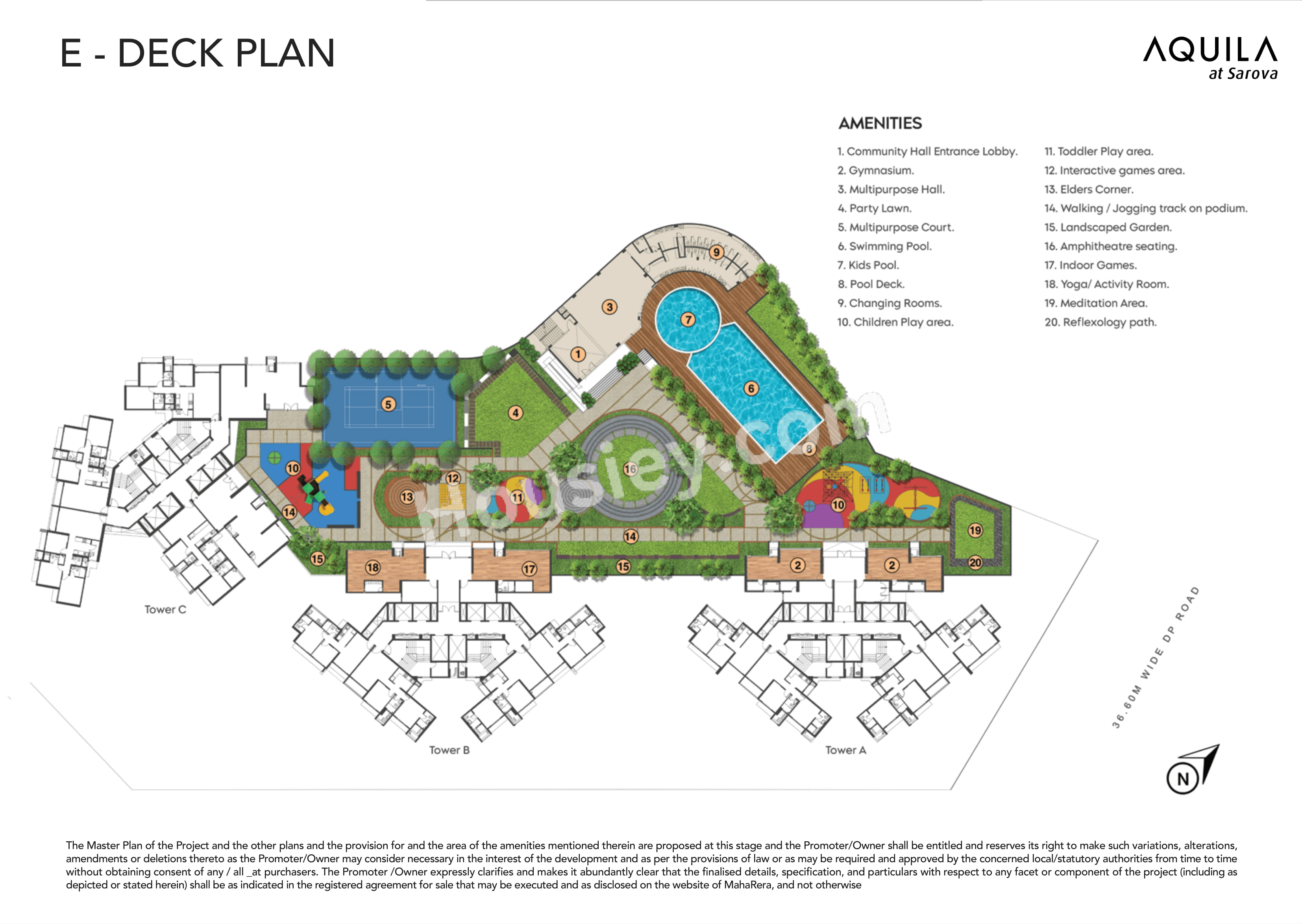 Shapoorji Sarova Aquila Floor plan 6