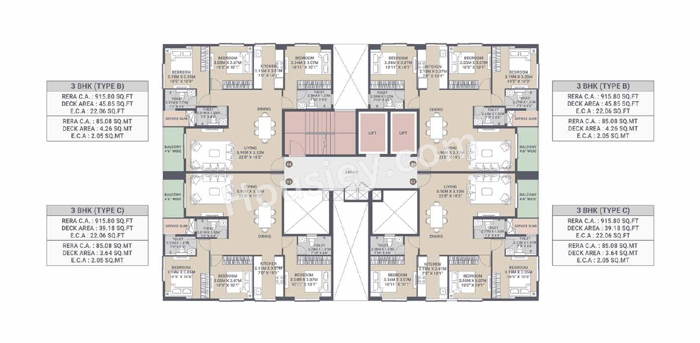 Shapoorji Sarova Siennaa Floor plan 1