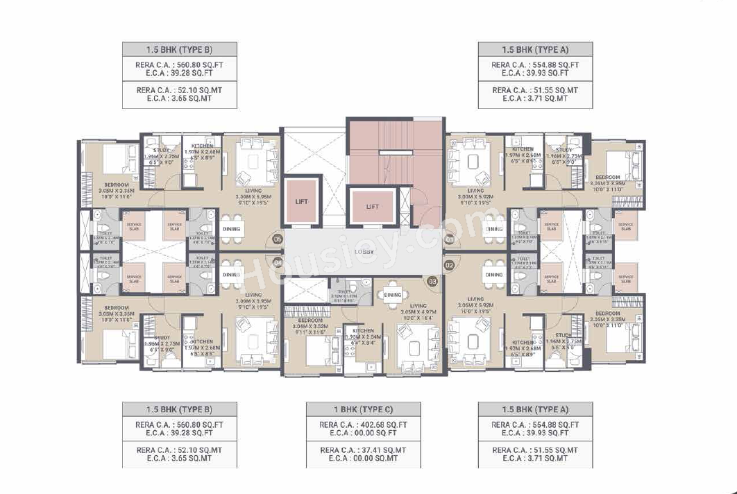 Shapoorji Sarova Siennaa Floor plan 2