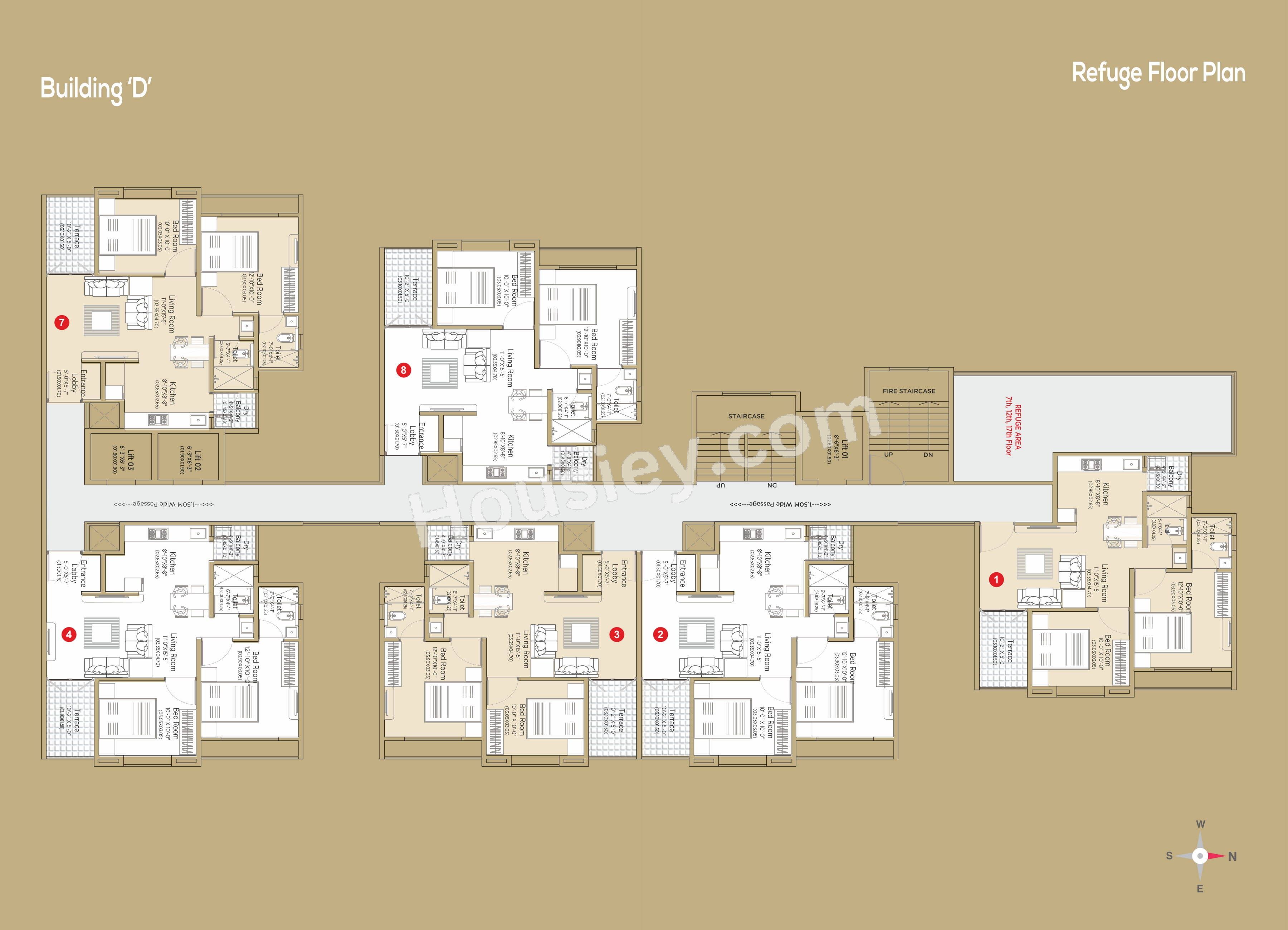 Shevi Utopia Gold Floor plan 1
