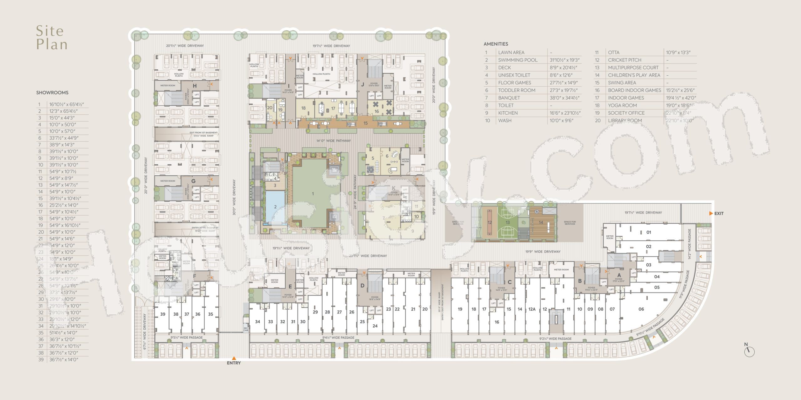 Shilp Serene Floor plan 2