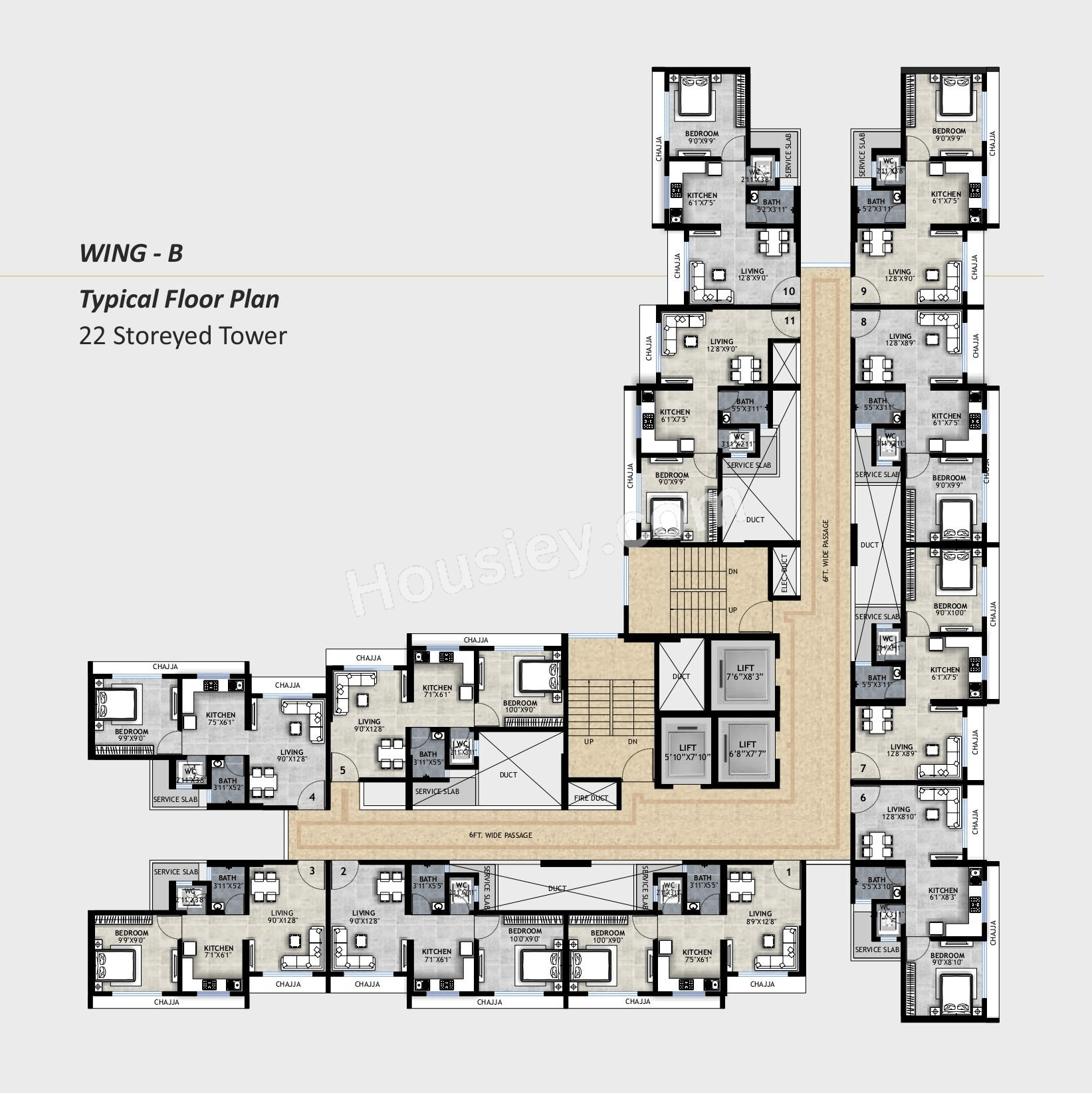 Shiv Sarovar Heritage Floor plan 2