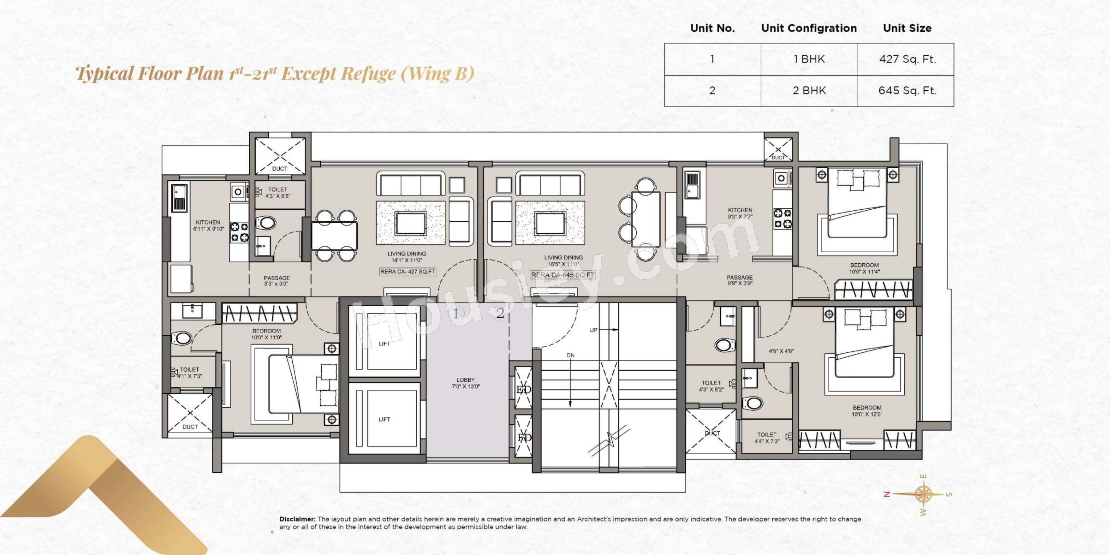 Shreejee Paradise Floor plan 5