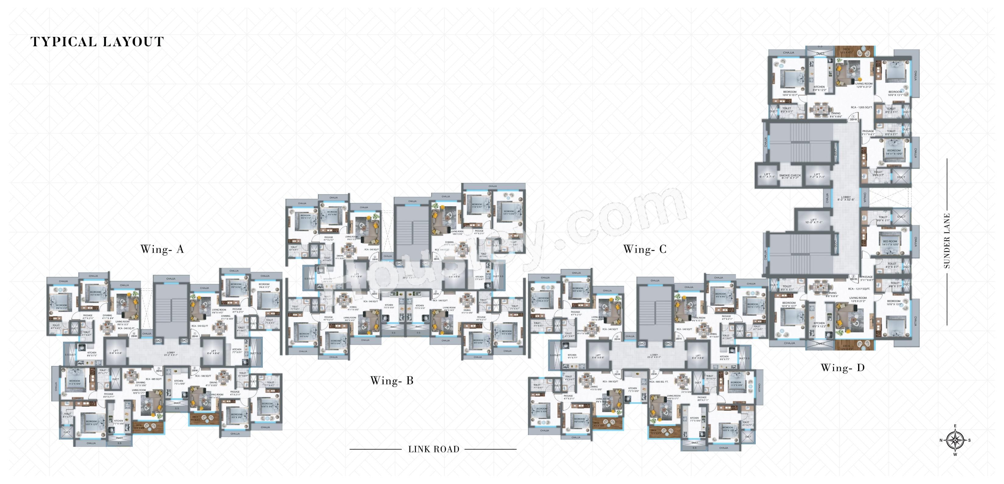 Shreeji Eternity Master Plan