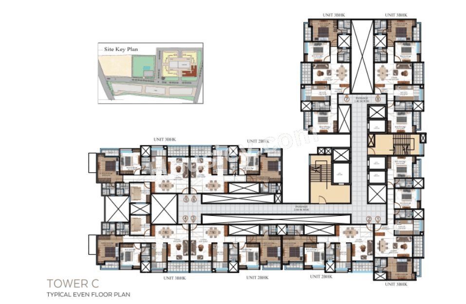Shriram The Spectrum Floor Plan