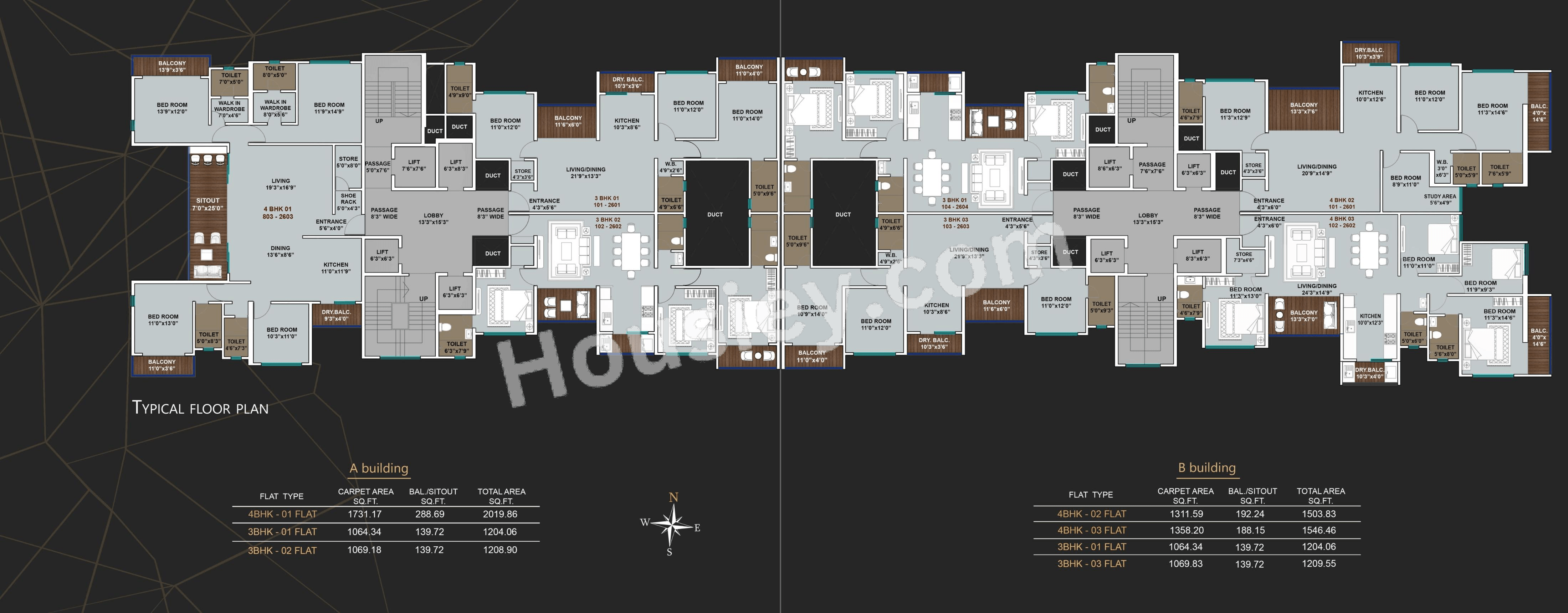 Shubh Swarovski Floor Plan