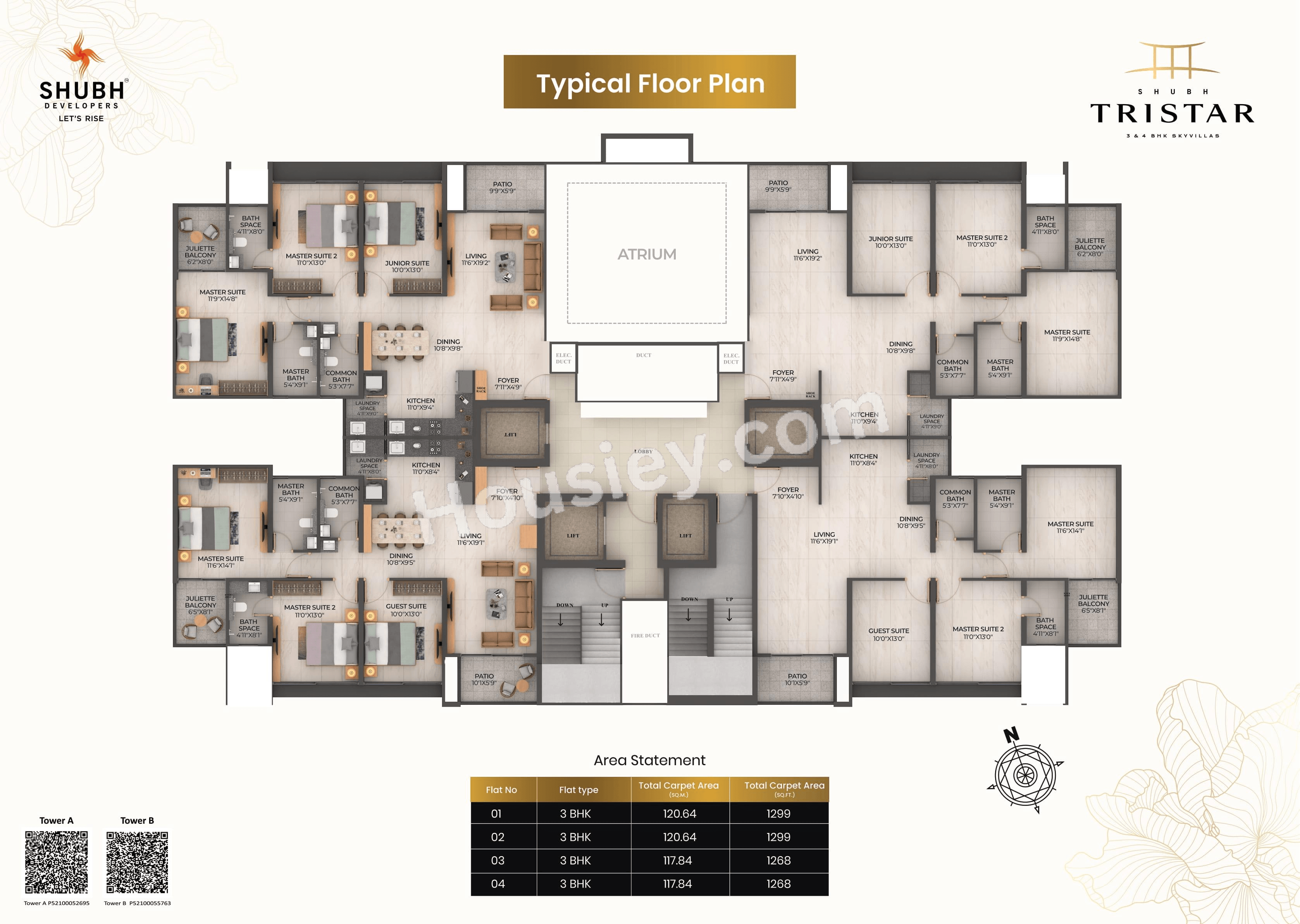 Shubh Tristar Floor plan 2