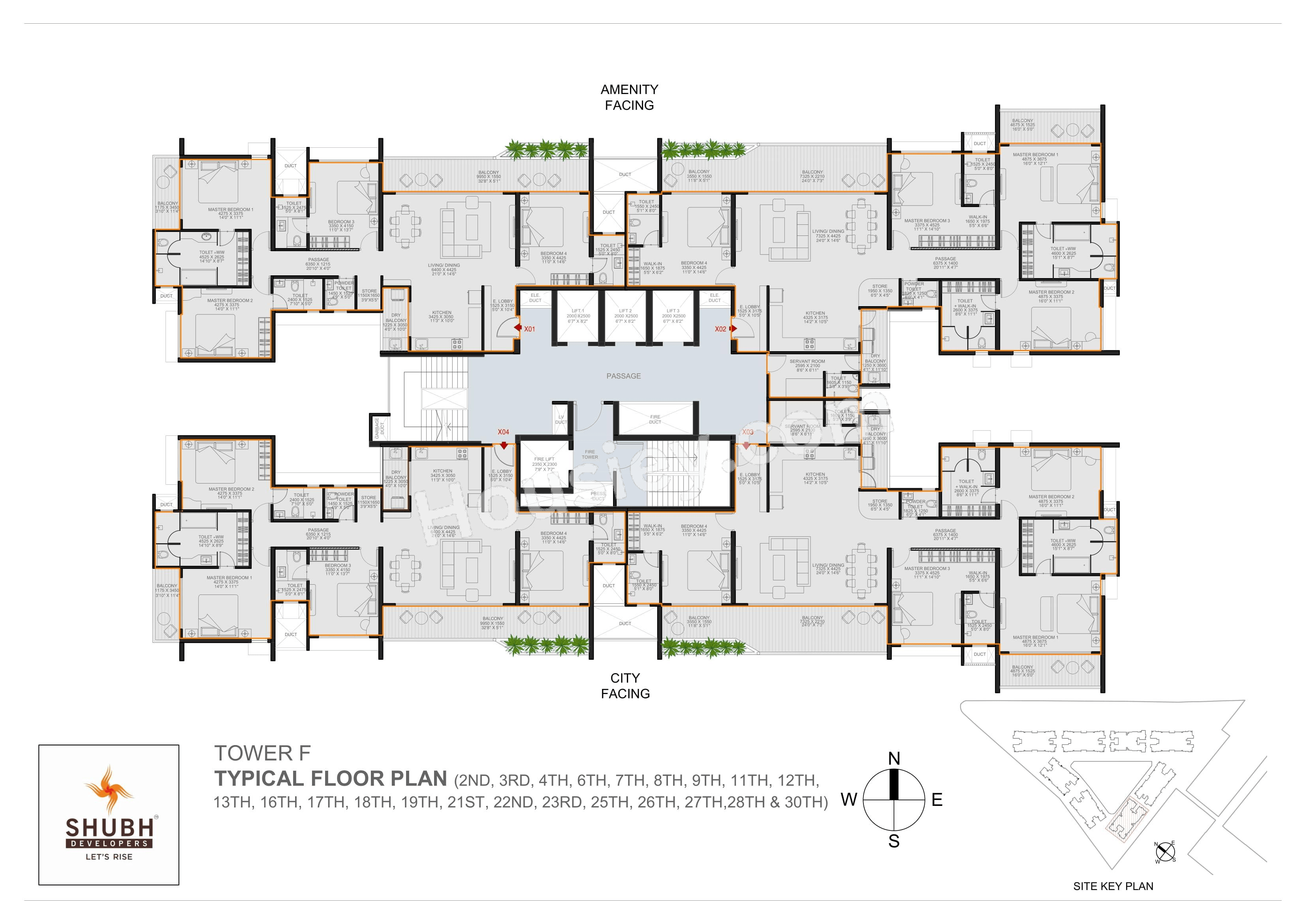Shubh Veda Floor plan 7