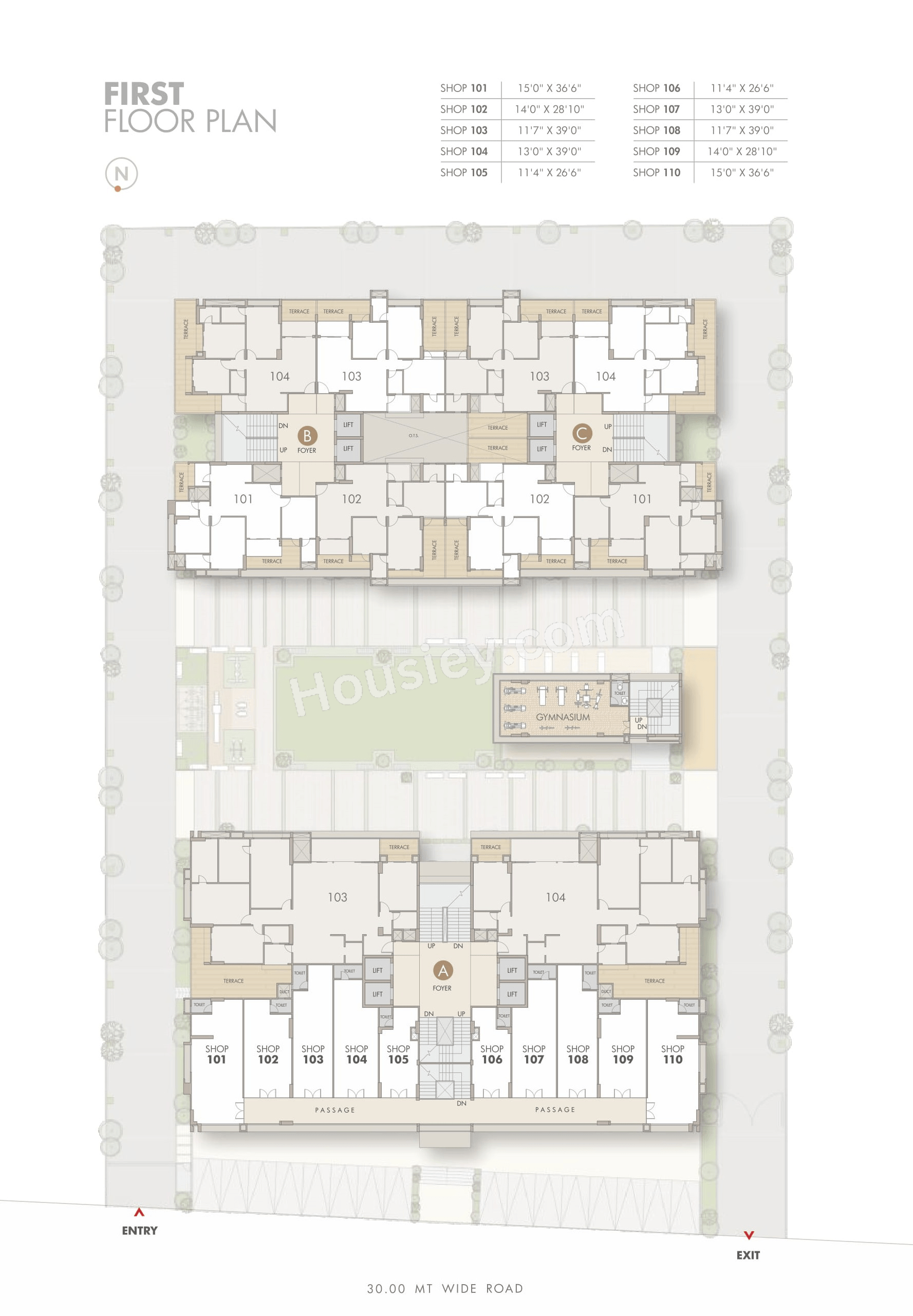 Shubham Anthem Floor plan 2