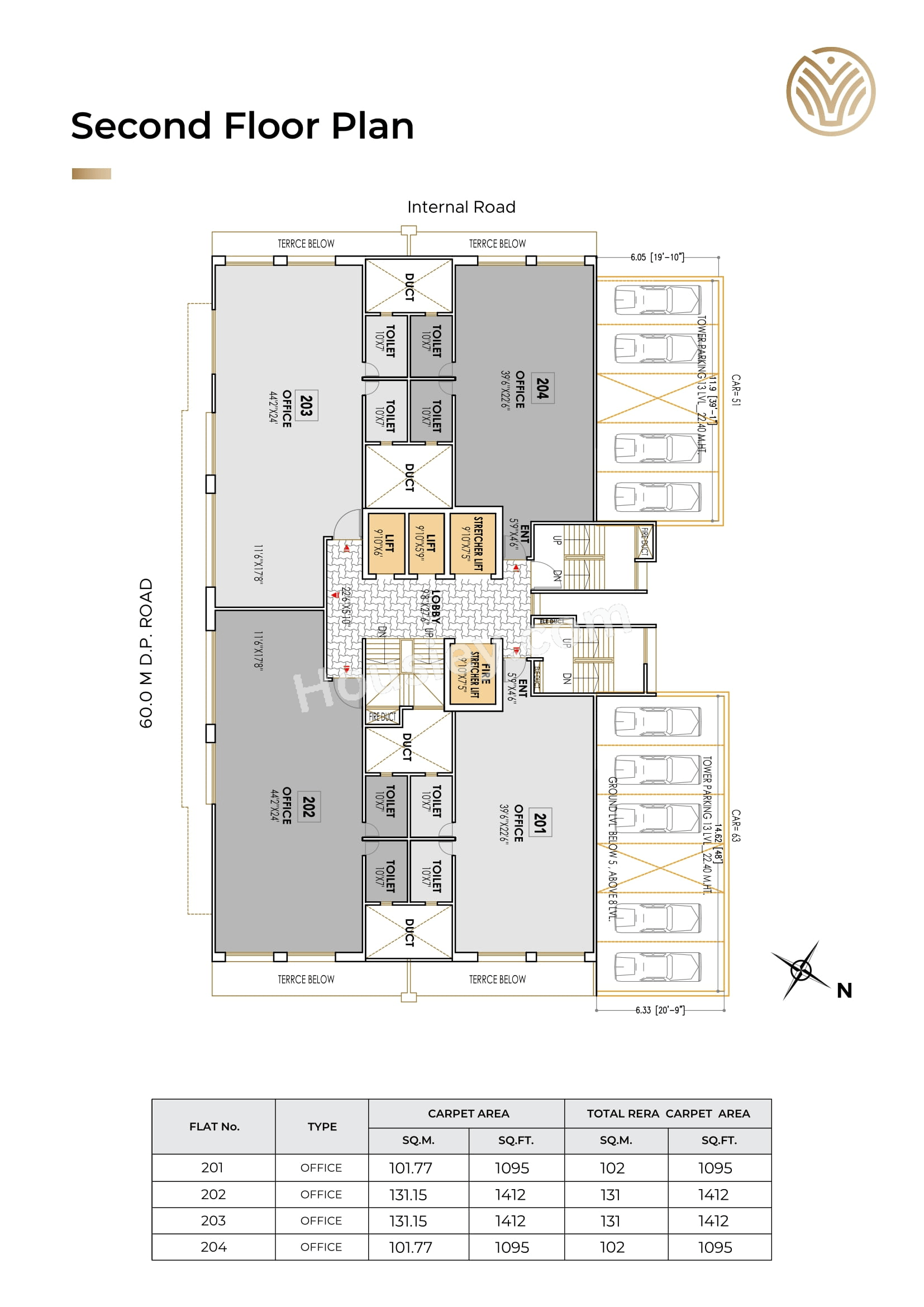 Shubham River Vista Floor plan 2