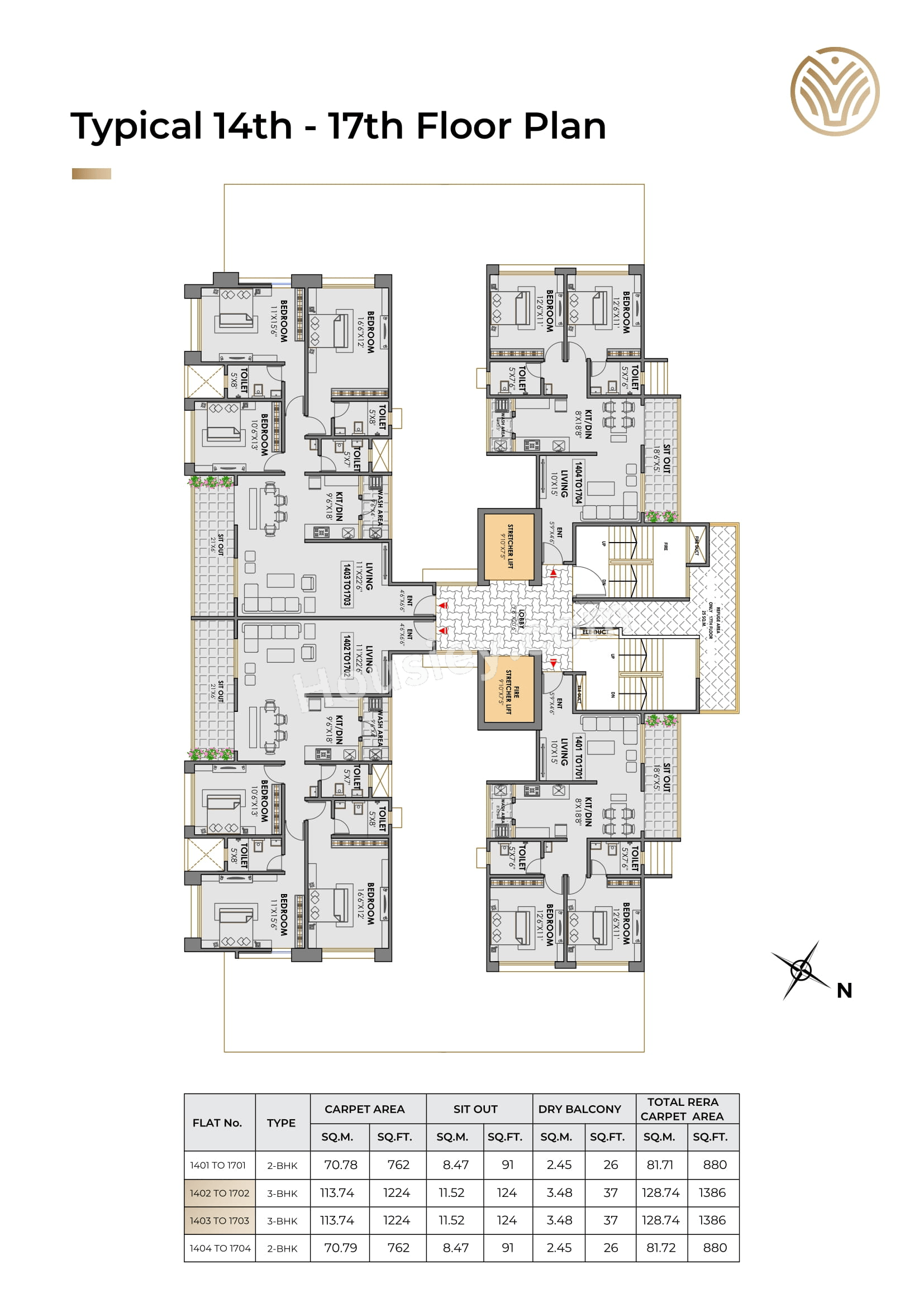 Shubham River Vista Floor plan 4