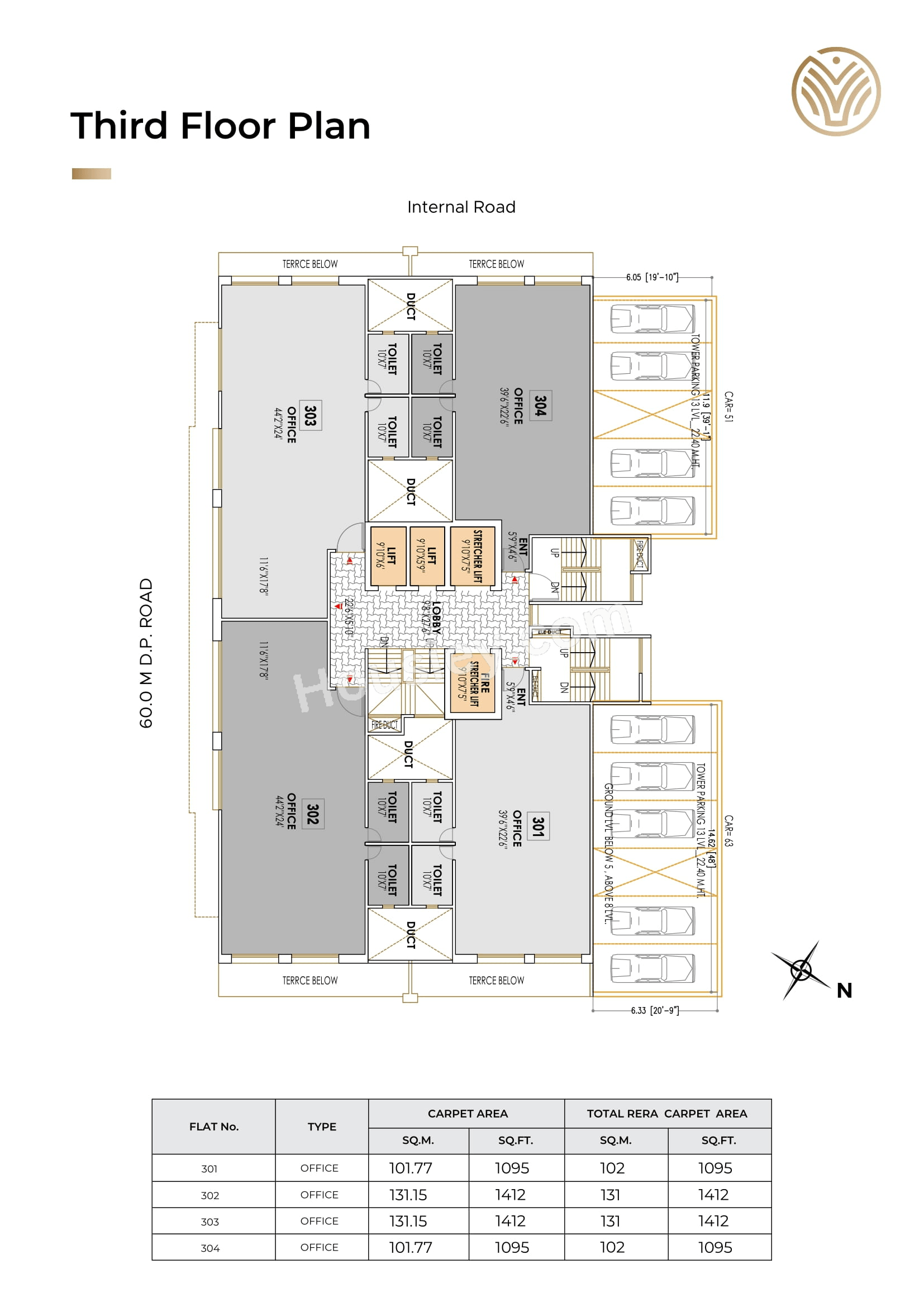 Shubham River Vista Floor plan 6