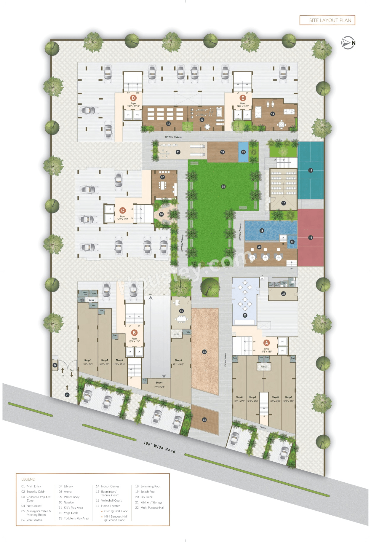 Siddharth Luxuria Master Plan