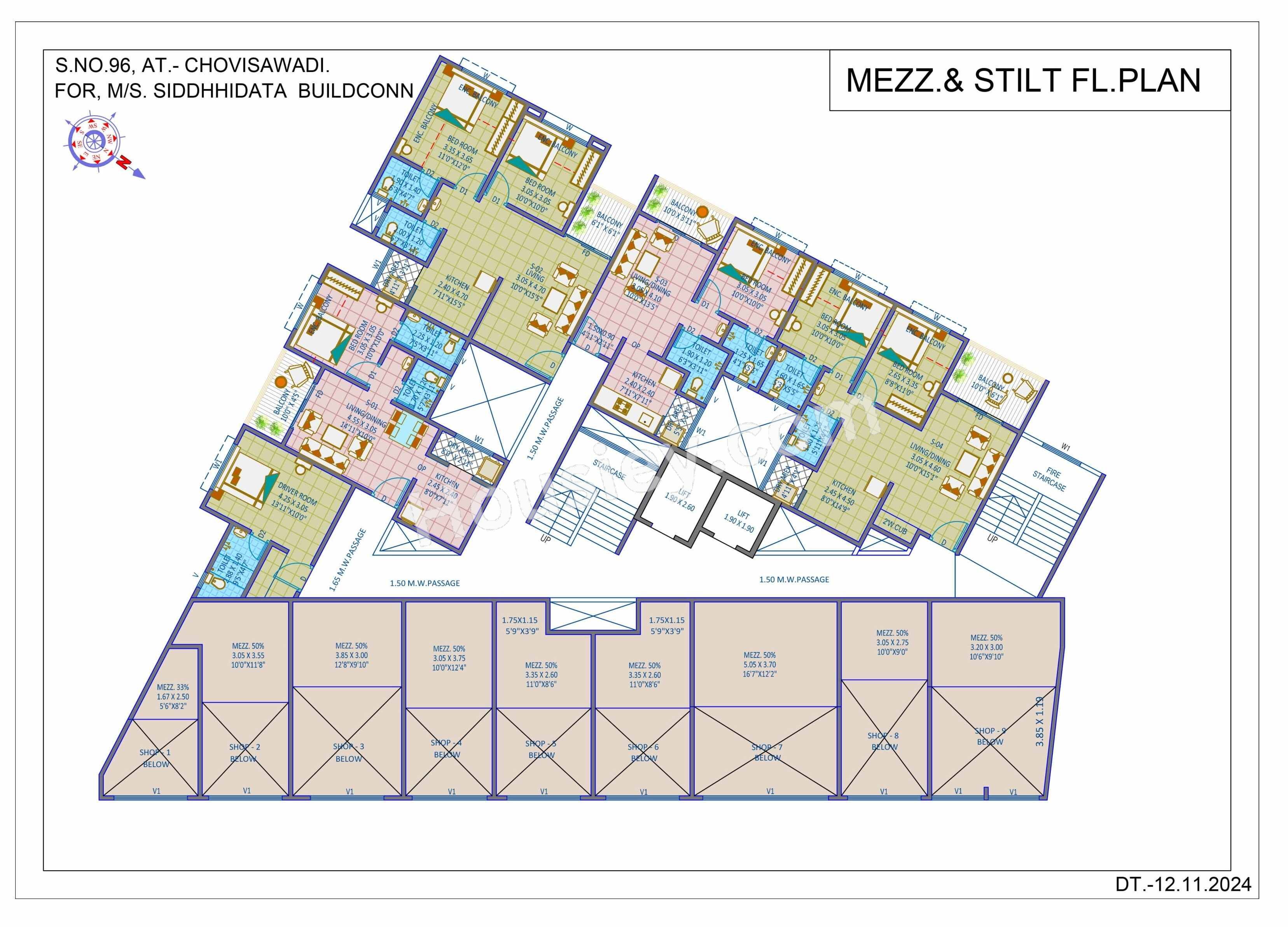 Siddhhidata 96 Arrcade Floor plan 3