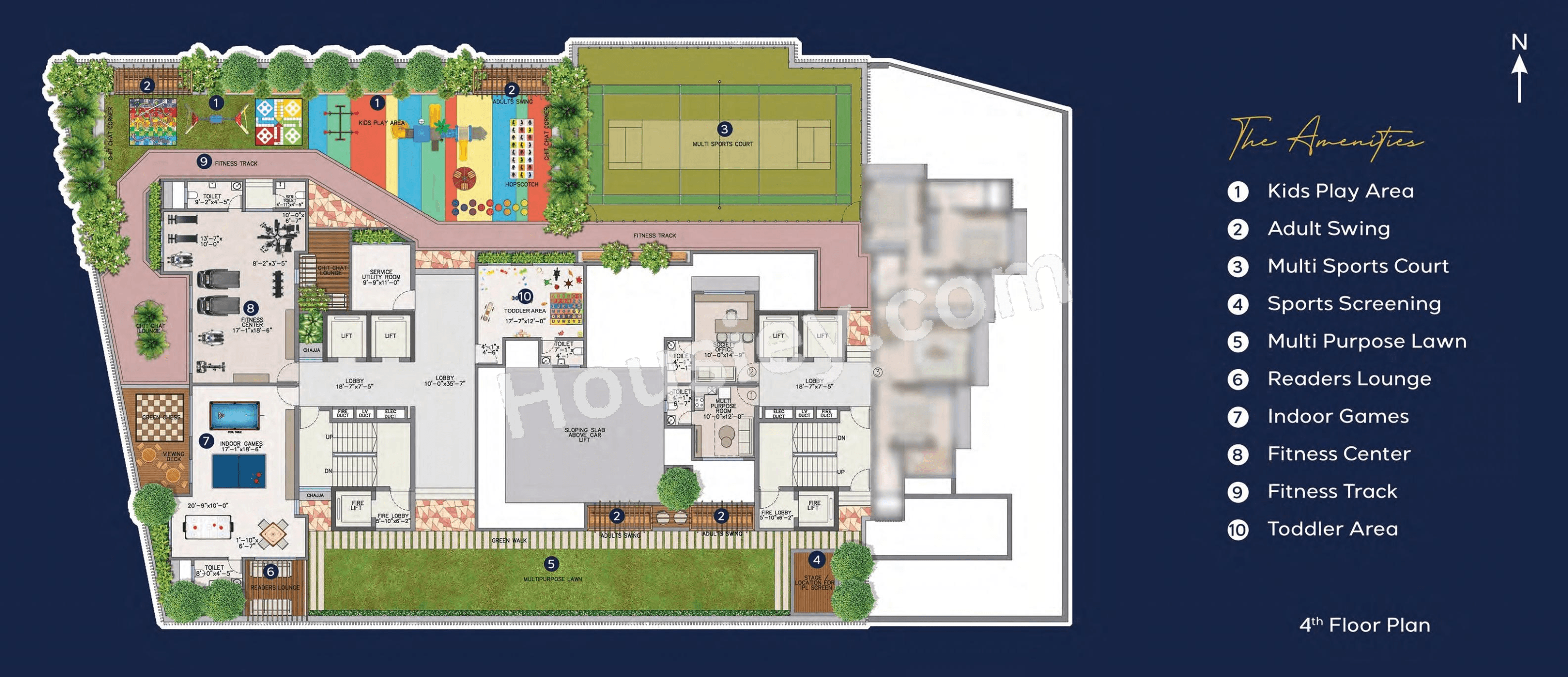 Silicon Avenue Floor plan 1