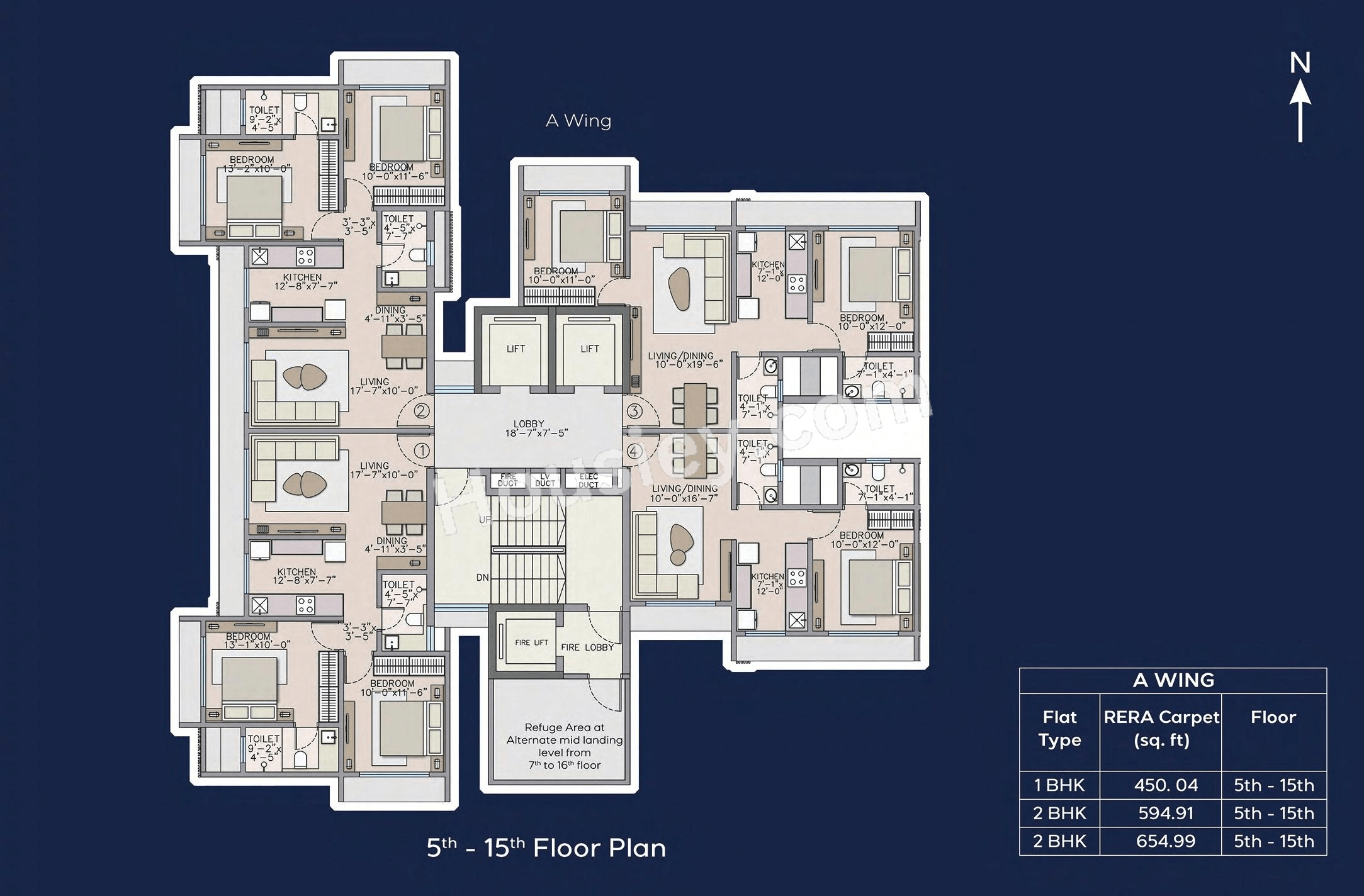 Silicon Avenue Floor plan 4