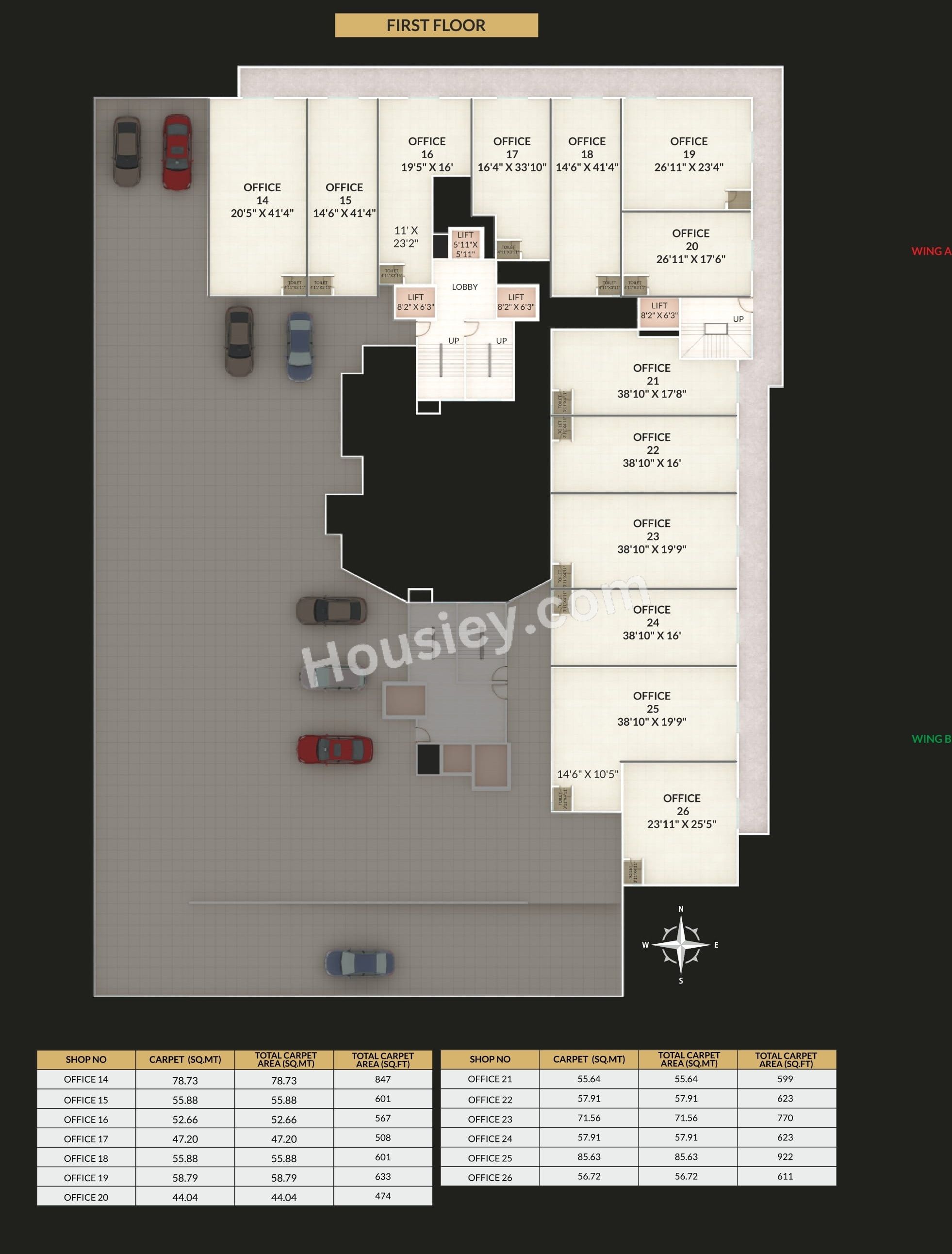 SK Shyni Gold Floor plan 1
