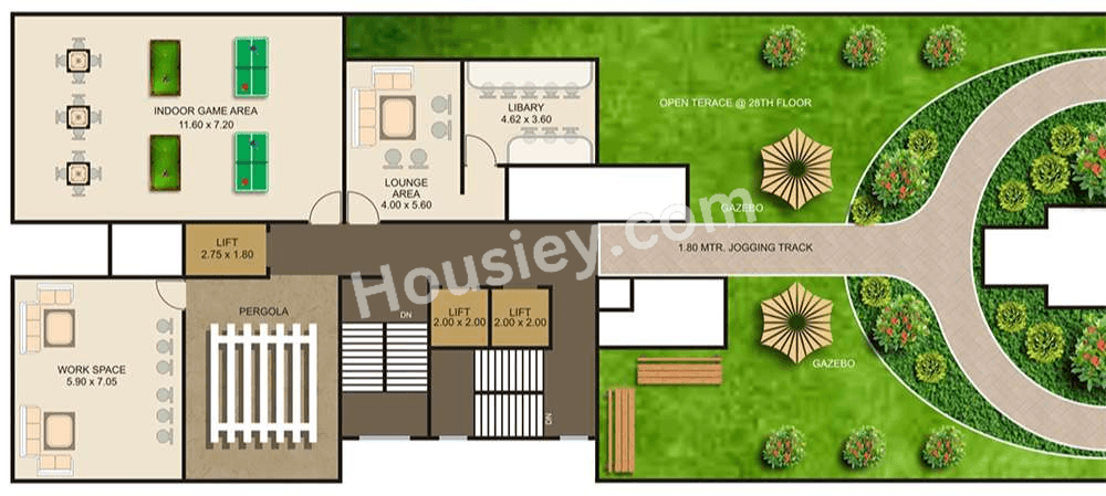 Sky Tisai Residency Floor plan 1