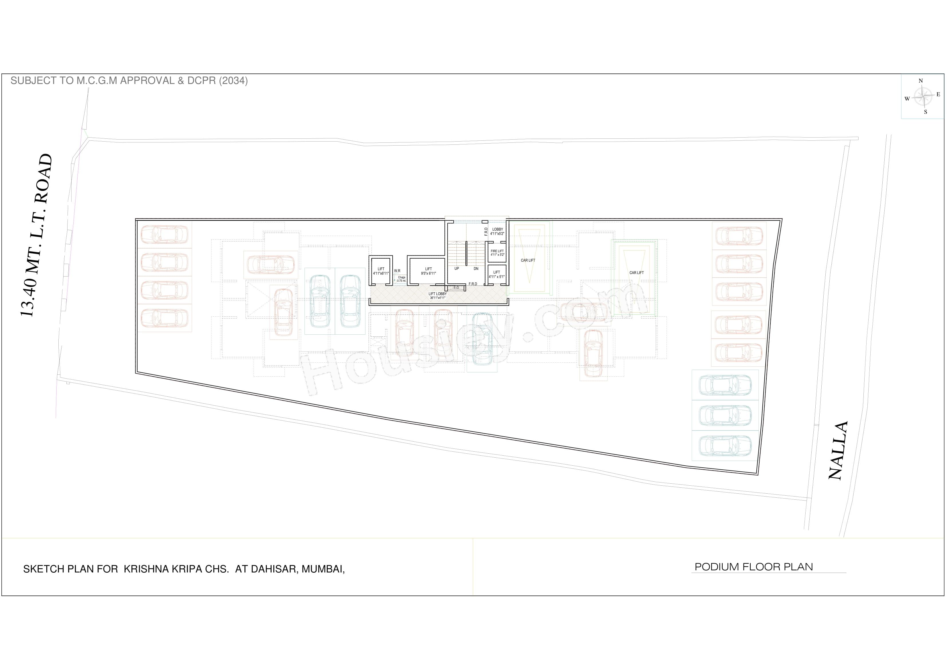 Skyla Krishna Kripa Floor plan 2