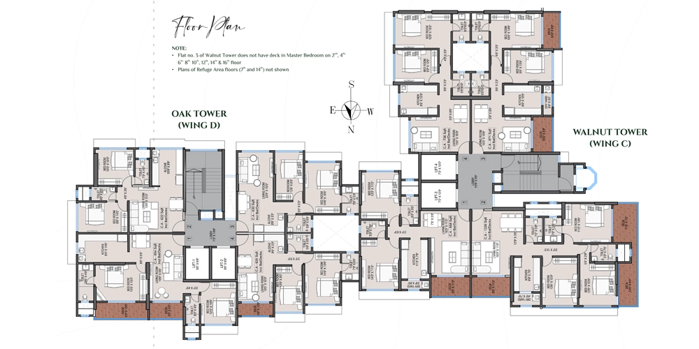 Smgk Woods Platina Walnut Floor Plan