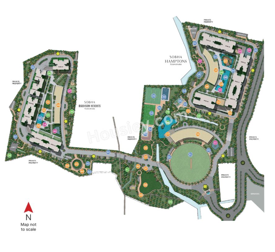 Sobha Hamptons Master Plan