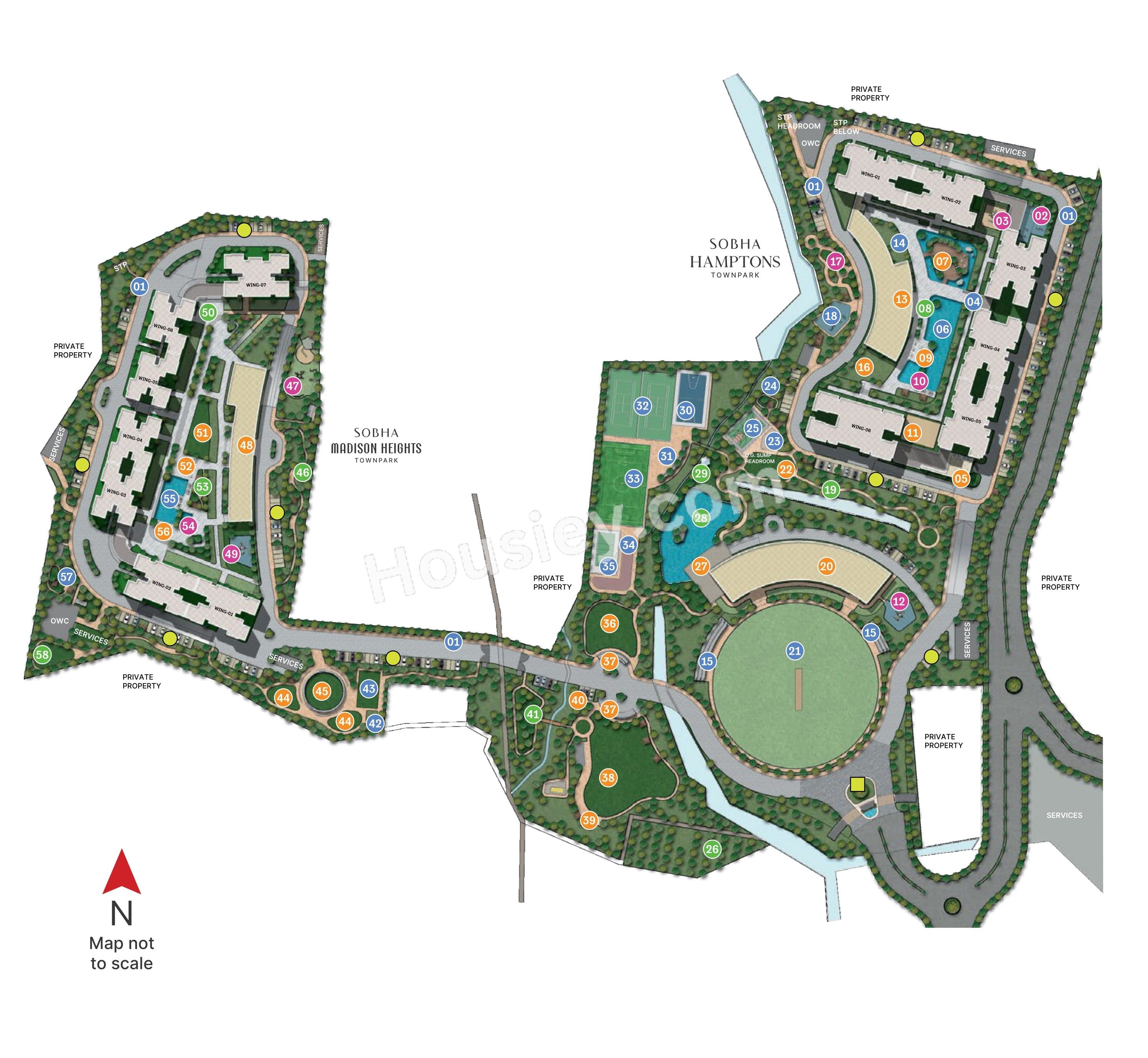 Sobha Madison Heights Floor Plan