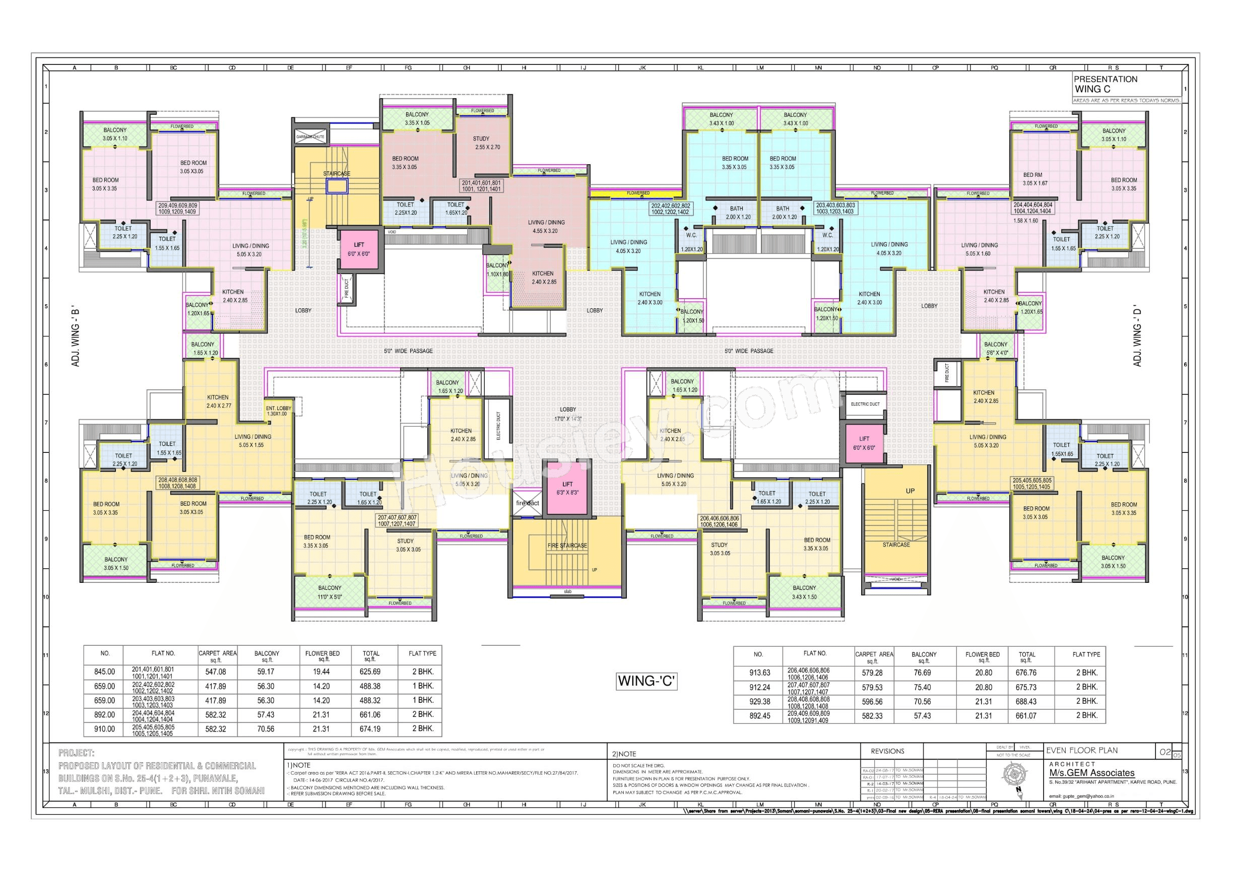 Somani Towers Floor plan 2