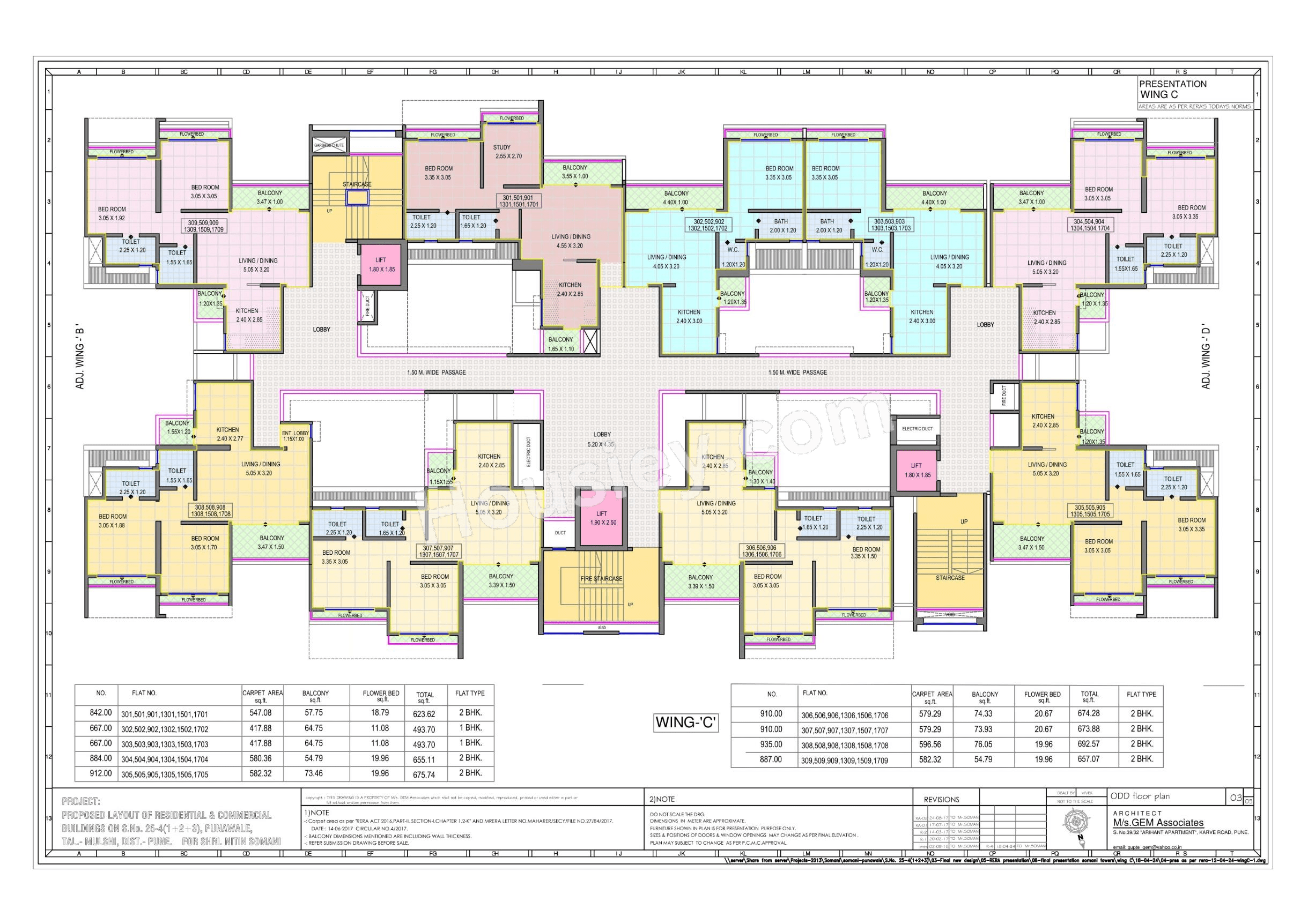 Somani Towers Floor plan 3